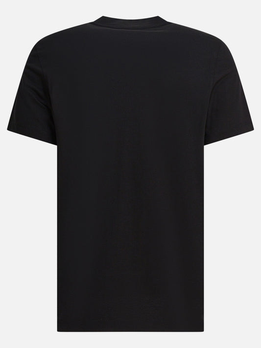 T-shirt girocollo Logo  Nero - Moncler Uomo | VIETTI Online Store | 2
