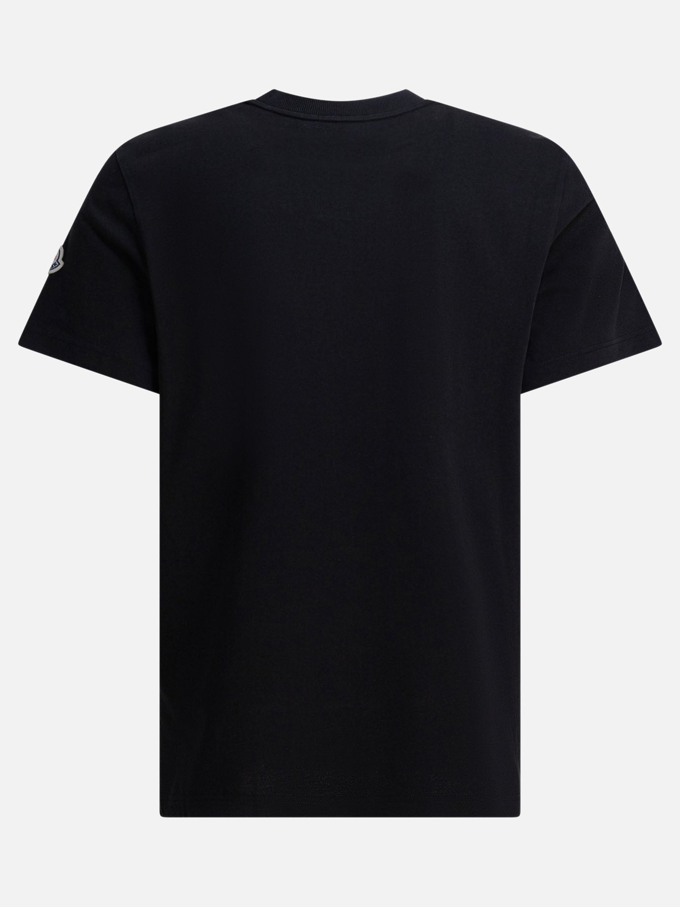 T-shirt girocollo Logo  Nero - Moncler Uomo | PDP | VIETTI Online Store | Zoom-Modal_2
