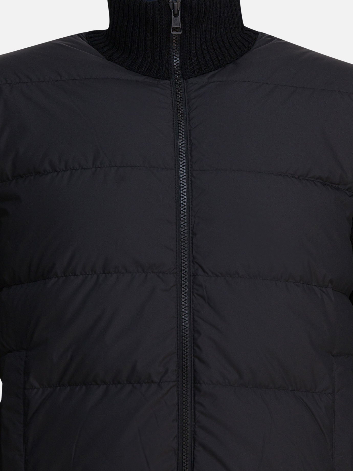 Maglioni con zip Logo  Blu - Moncler Uomo | PDP | VIETTI Online Store | Zoom-Modal_3
