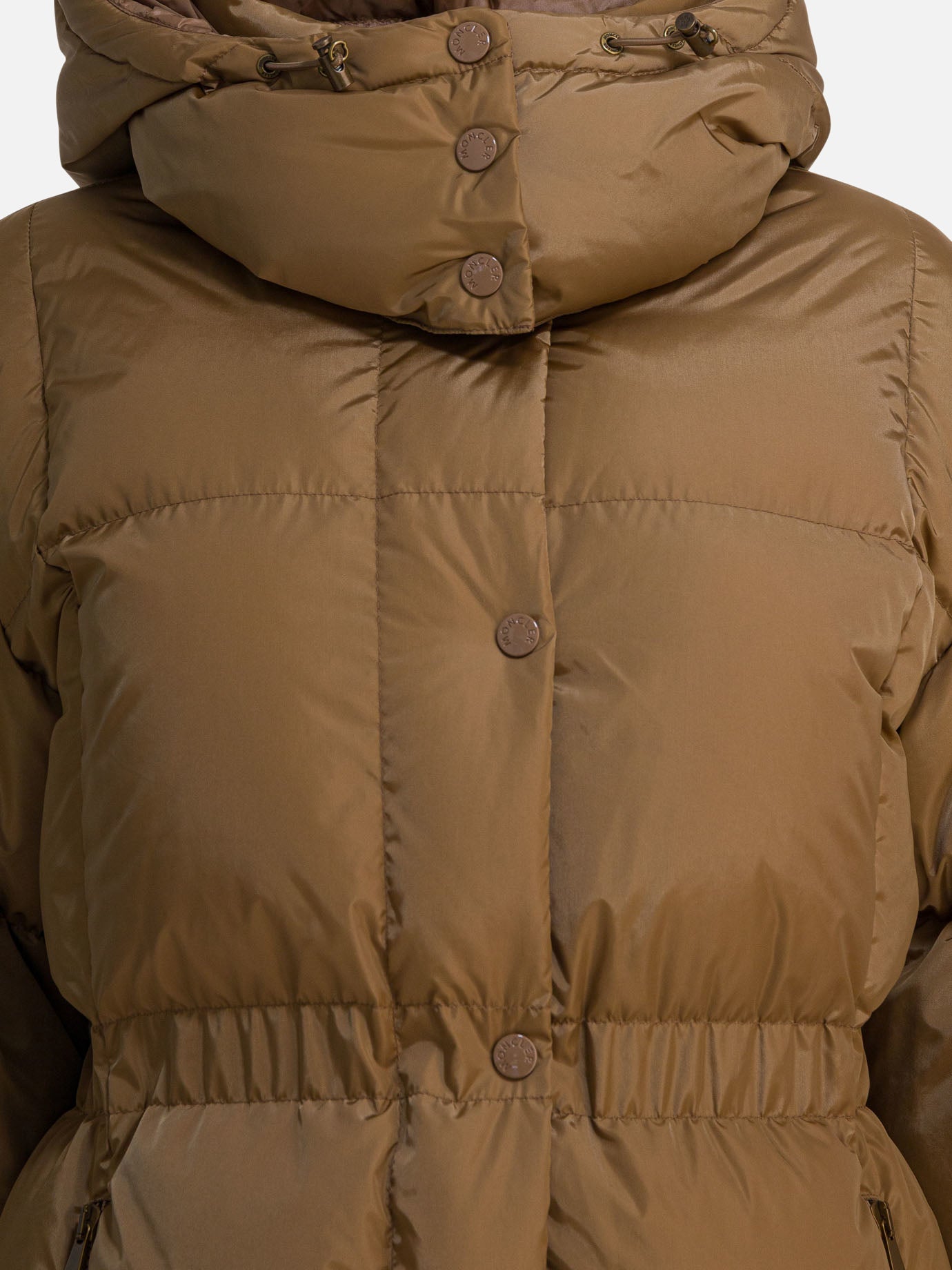 Down jackets Logo  Beige - Moncler Women | PDP | VIETTI Online Store | Zoom-Modal_3
