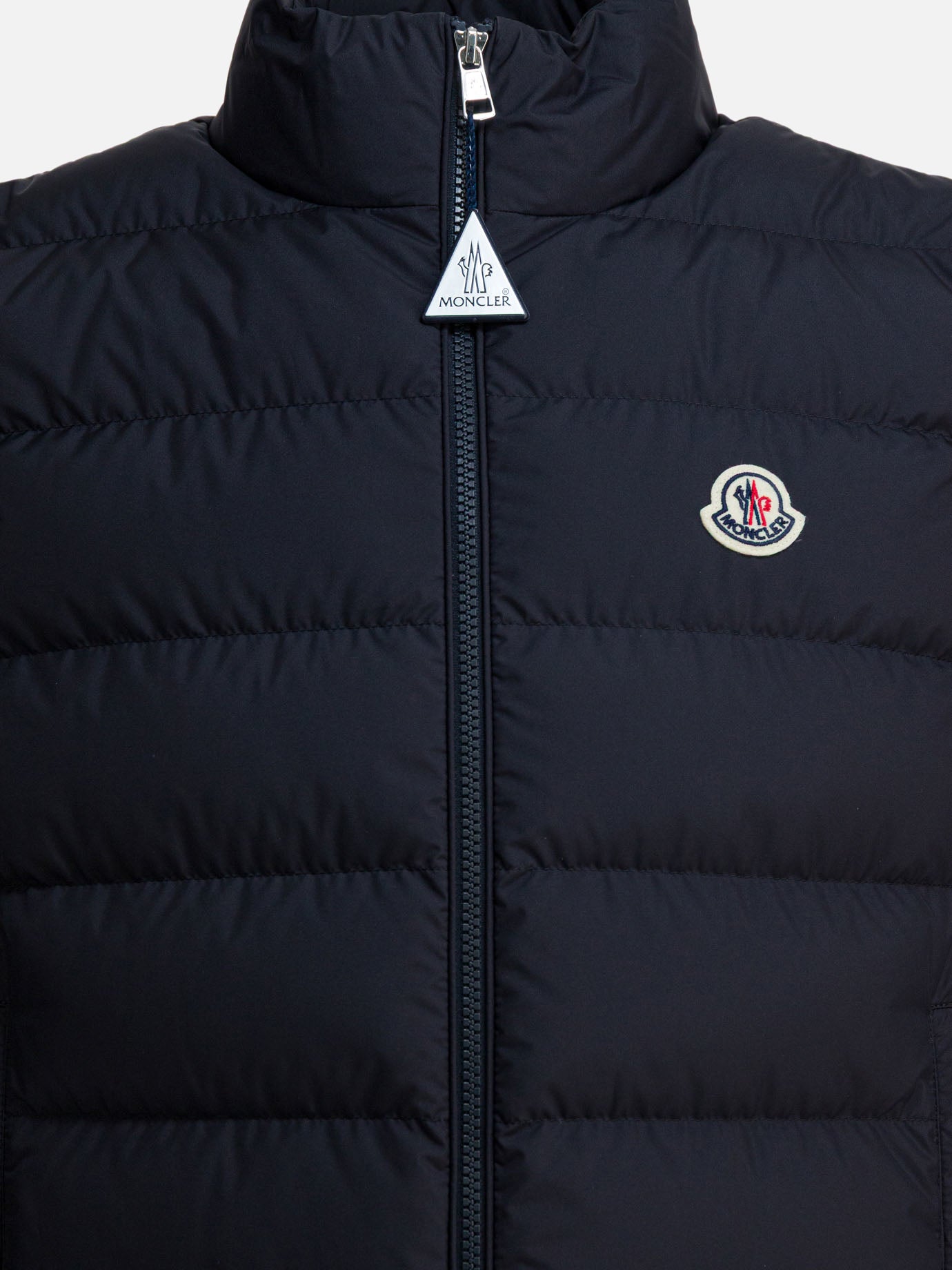Giacche smanicate Logo  Blu - Moncler Uomo | PDP | VIETTI Online Store | Zoom-Modal_3
