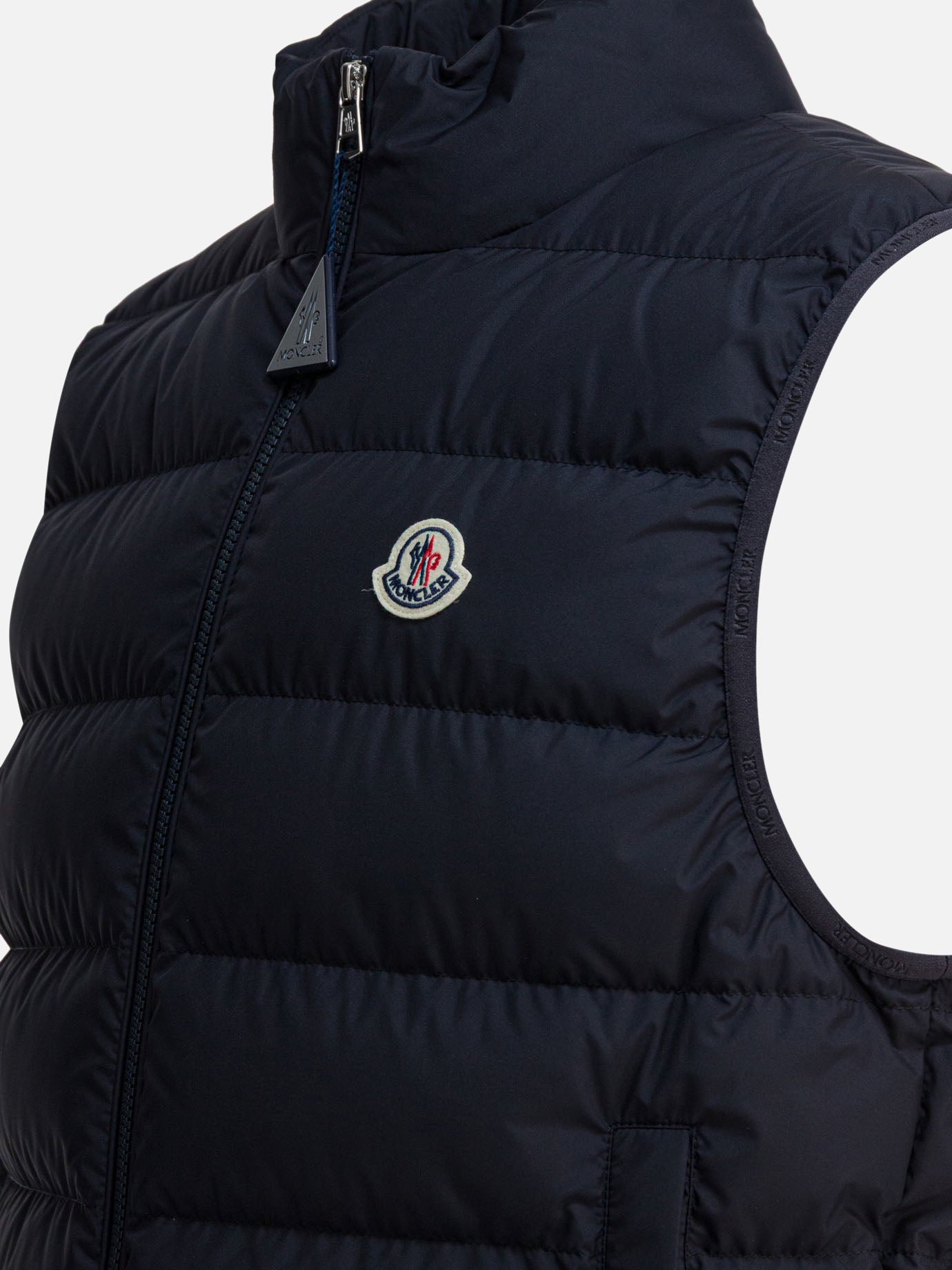Giacche smanicate Logo  Blu - Moncler Uomo | PDP | VIETTI Online Store | Zoom-Modal_4
