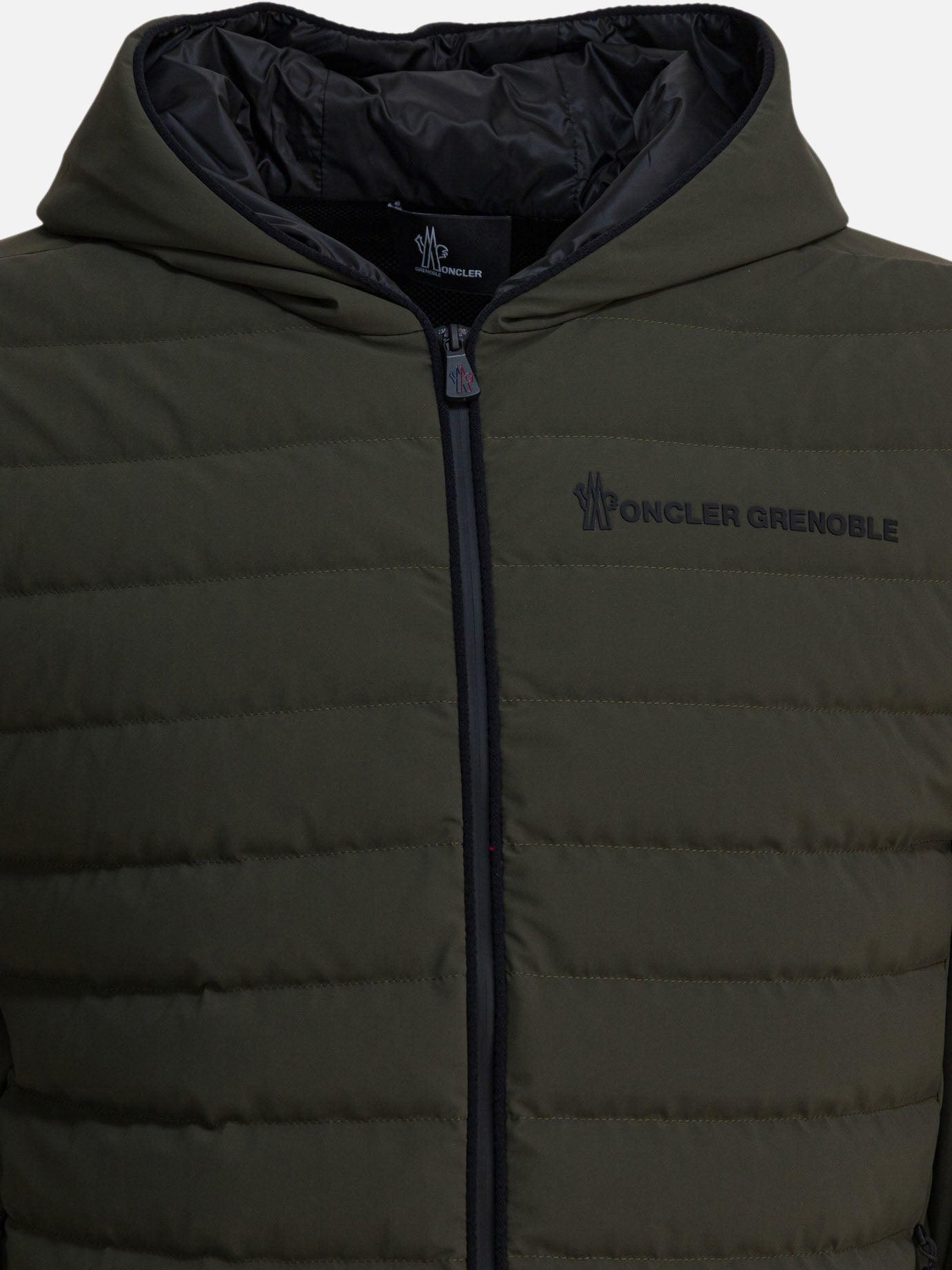 Hoodies Logo  Green - Moncler Grenoble Men | PDP | VIETTI Online Store | thumbnail_3