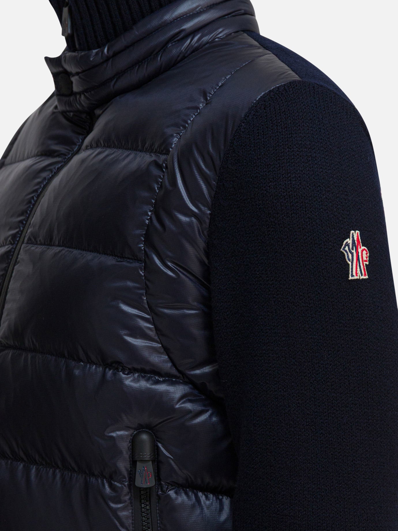 Giacche leggere & Trapuntate Logo  Blu - Moncler Grenoble Uomo | PDP | VIETTI Online Store | Zoom-Modal_4
