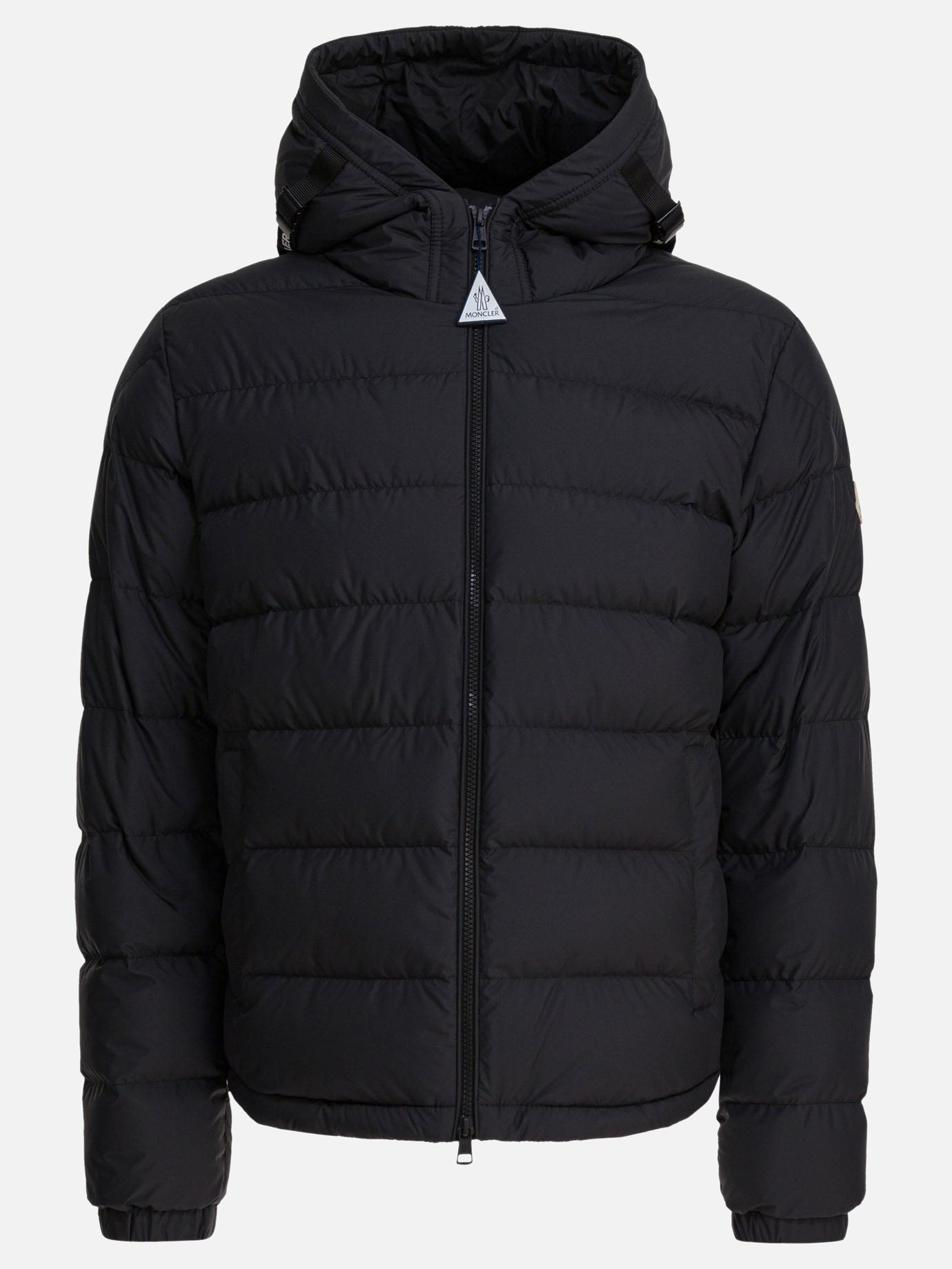 Piumini corti Logo  Nero - Moncler Uomo | PDP | VIETTI Online Store | thumbnail
