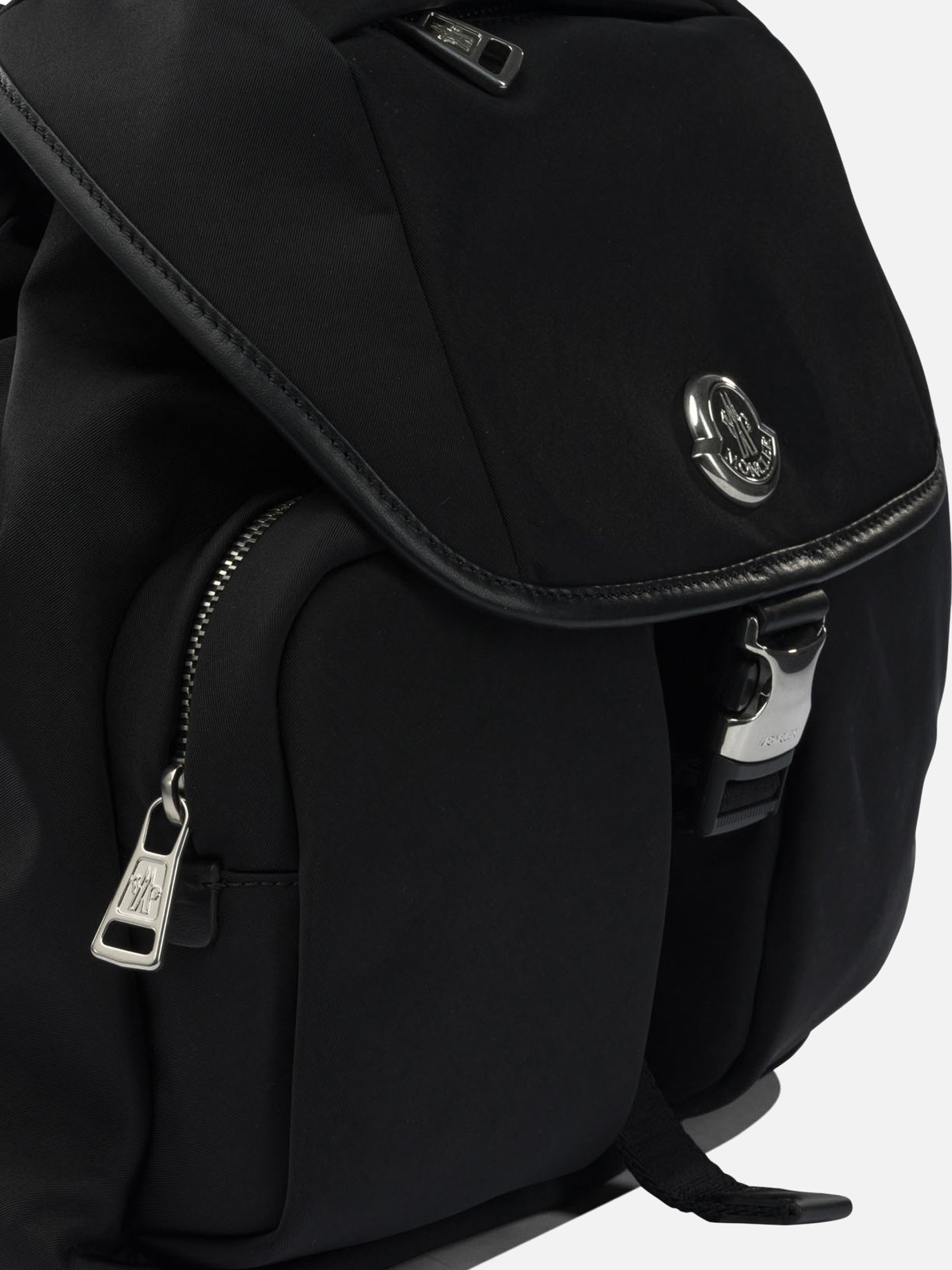 Small bags 52% polyamide 48% polyester - 100% real leather - 100% polyamide  Black - Moncler Women | PDP | VIETTI Online Store | thumbnail_4