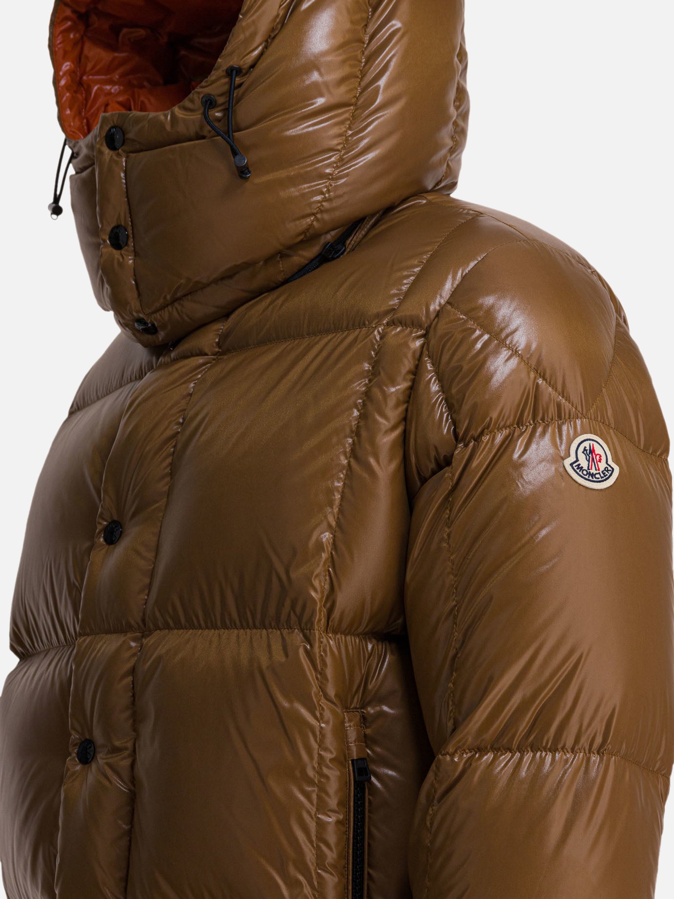 Piumini corti Solid colour  Marrone - Moncler Uomo | PDP | VIETTI Online Store | Zoom-Modal_4
