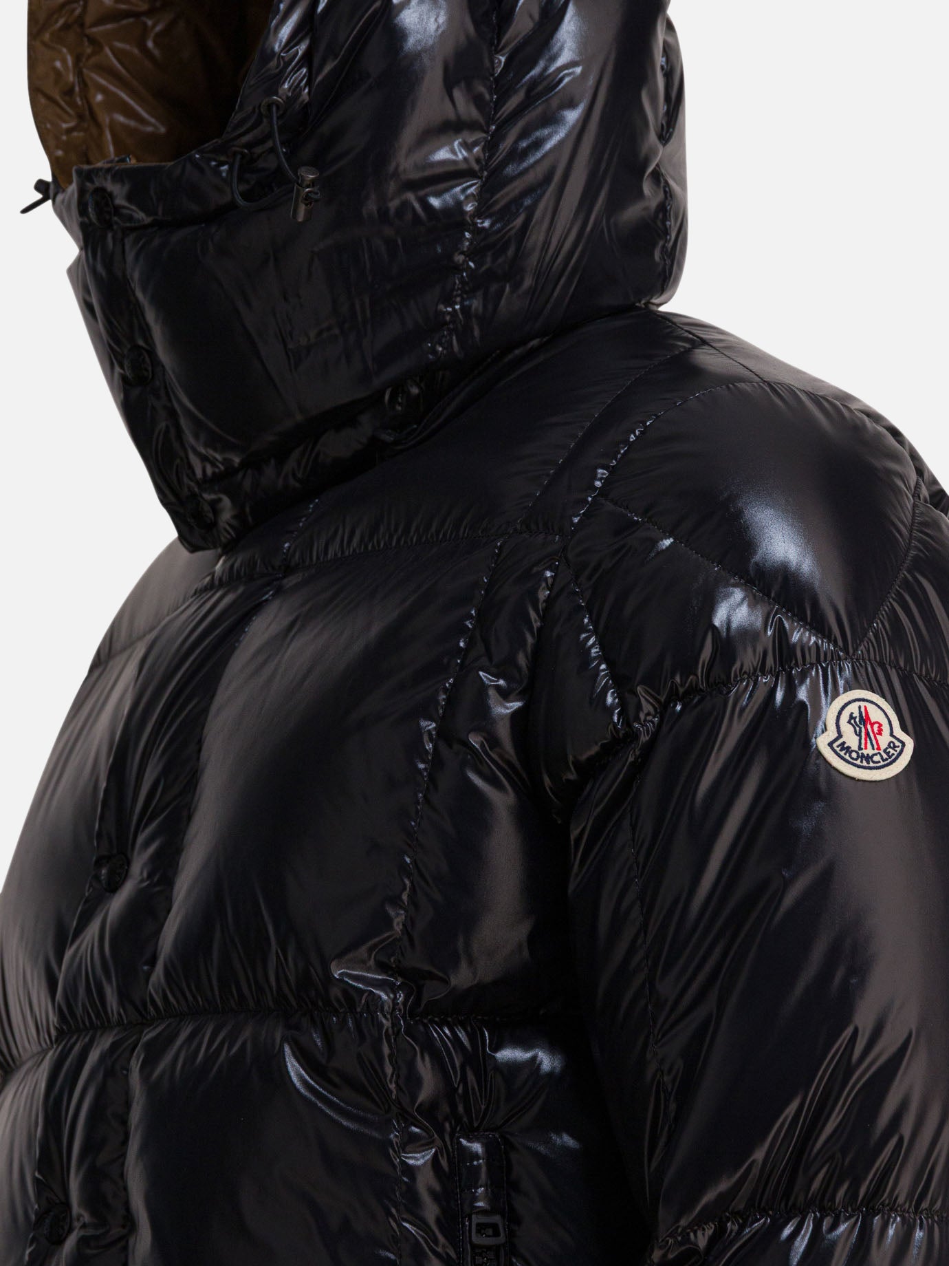 Piumini corti Solid colour  Nero - Moncler Uomo | PDP | VIETTI Online Store | Zoom-Modal_4
