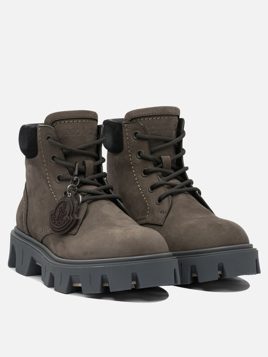 Hiking shoes 100% leather - 100% rubber  Brown - Moncler Men | PLP | VIETTI Online Store | 2
