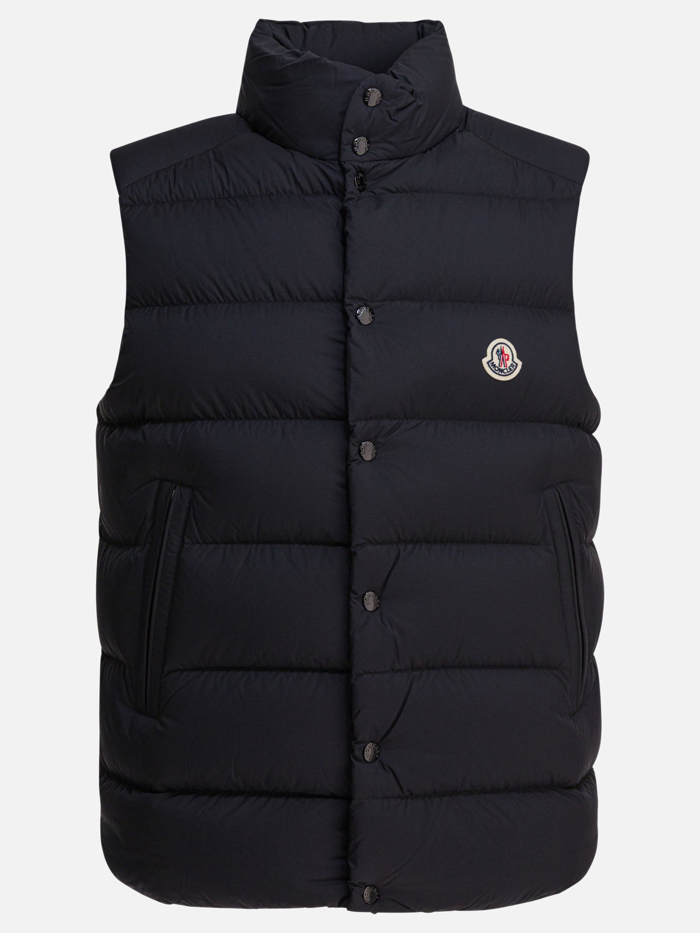 Giacche smanicate Logo  Nero - Moncler Uomo | PDP | VIETTI Online Store | Zoom-Modal
