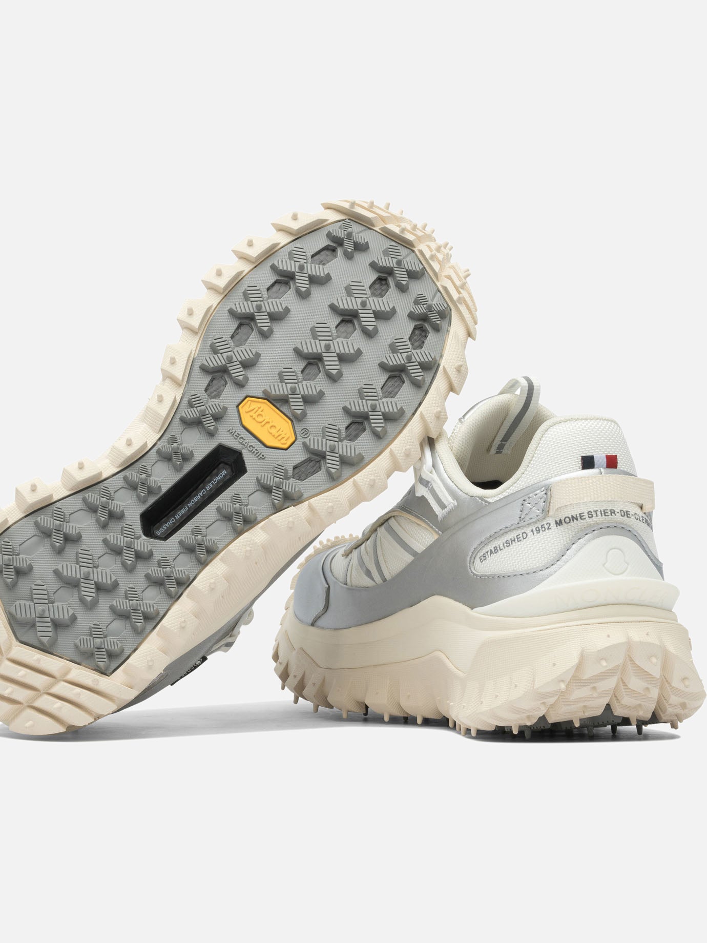 Low top sneakers 60% nylon 40% leather - 100% rubber  Orange - Moncler Women | PDP | VIETTI Online Store | Zoom-Modal_5
