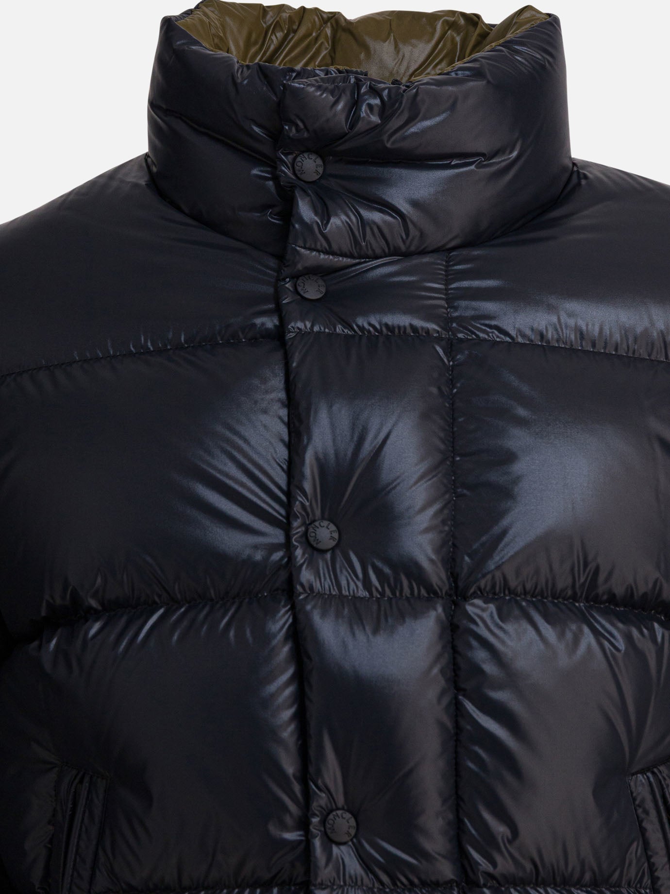 Piumini corti Logo  Nero - Moncler Uomo | PDP | VIETTI Online Store | Zoom-Modal_3
