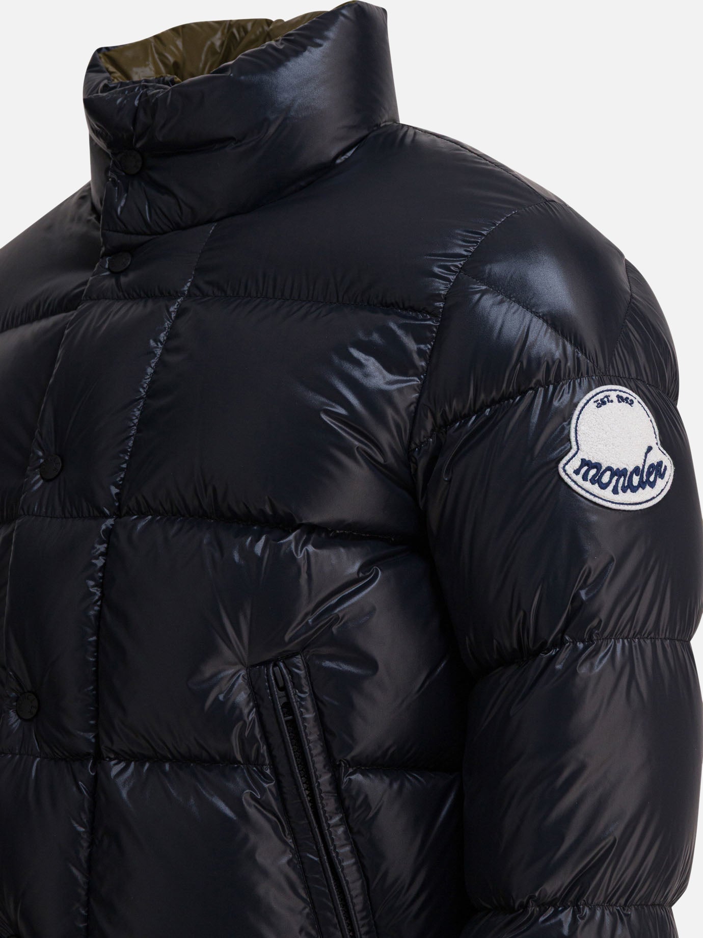 Piumini corti Logo  Nero - Moncler Uomo | PDP | VIETTI Online Store | thumbnail_4