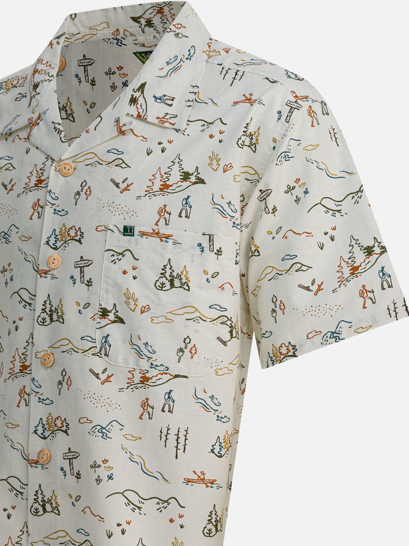 Camicie casual Print  Beige - Montbell Uomo | PDP | VIETTI Online Store | Zoom-Modal_4
