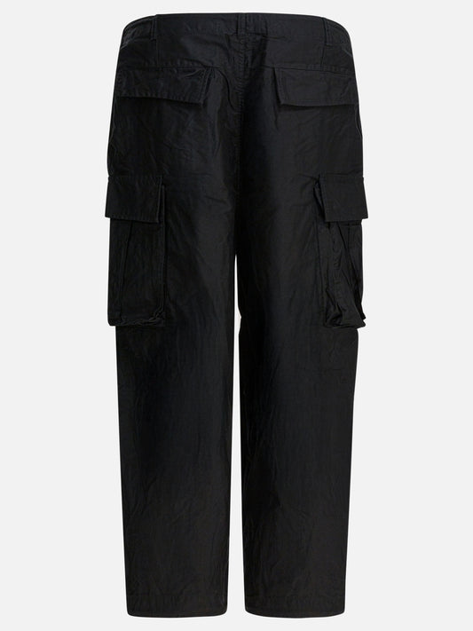 Cargo & parachute trousers Solid colour  Black - Needles Men | PLP | VIETTI Online Store | 2
