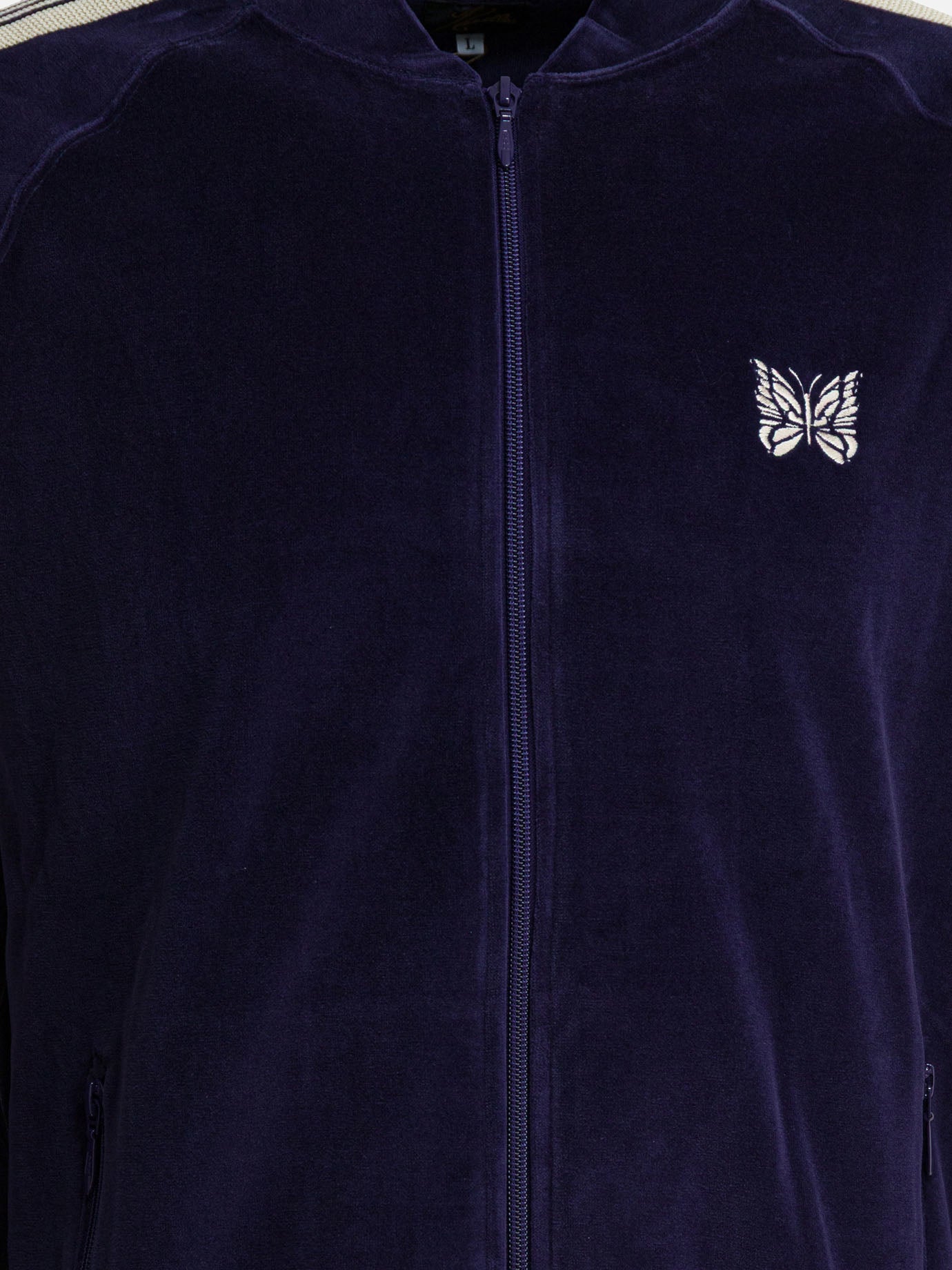 Full zip sweatshirts Logo  Purple - Needles Men | PDP | VIETTI Online Store | thumbnail_3
