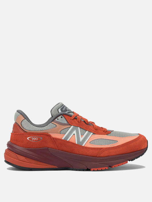 Low top sneakers 50% mesh 50% suede - 100% rubber  Red - New Balance Men | PDP | VIETTI Online Store 
