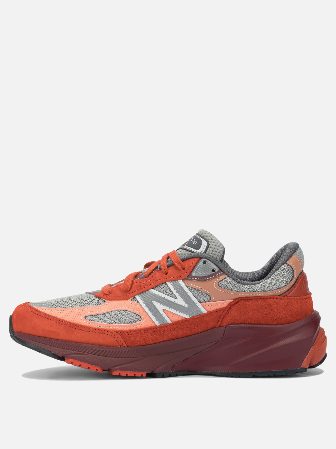 Low top sneakers 50% mesh 50% suede - 100% rubber  Red - New Balance Men | PDP | VIETTI Online Store | Zoom-Modal_3
