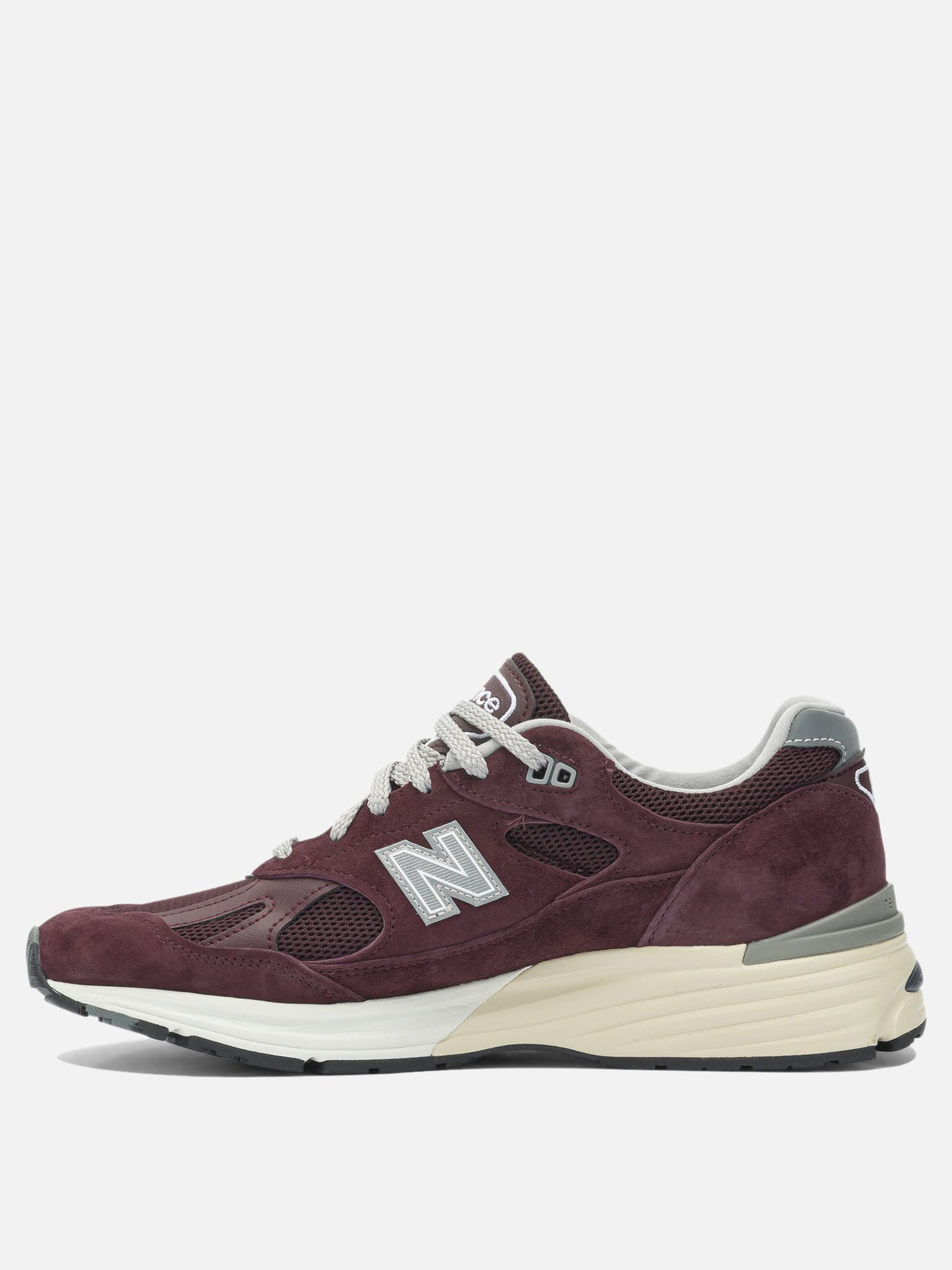 Low top sneakers 100% suede leather - 100% rubber  Bordeaux - New Balance Men | PDP | VIETTI Online Store | thumbnail_3
