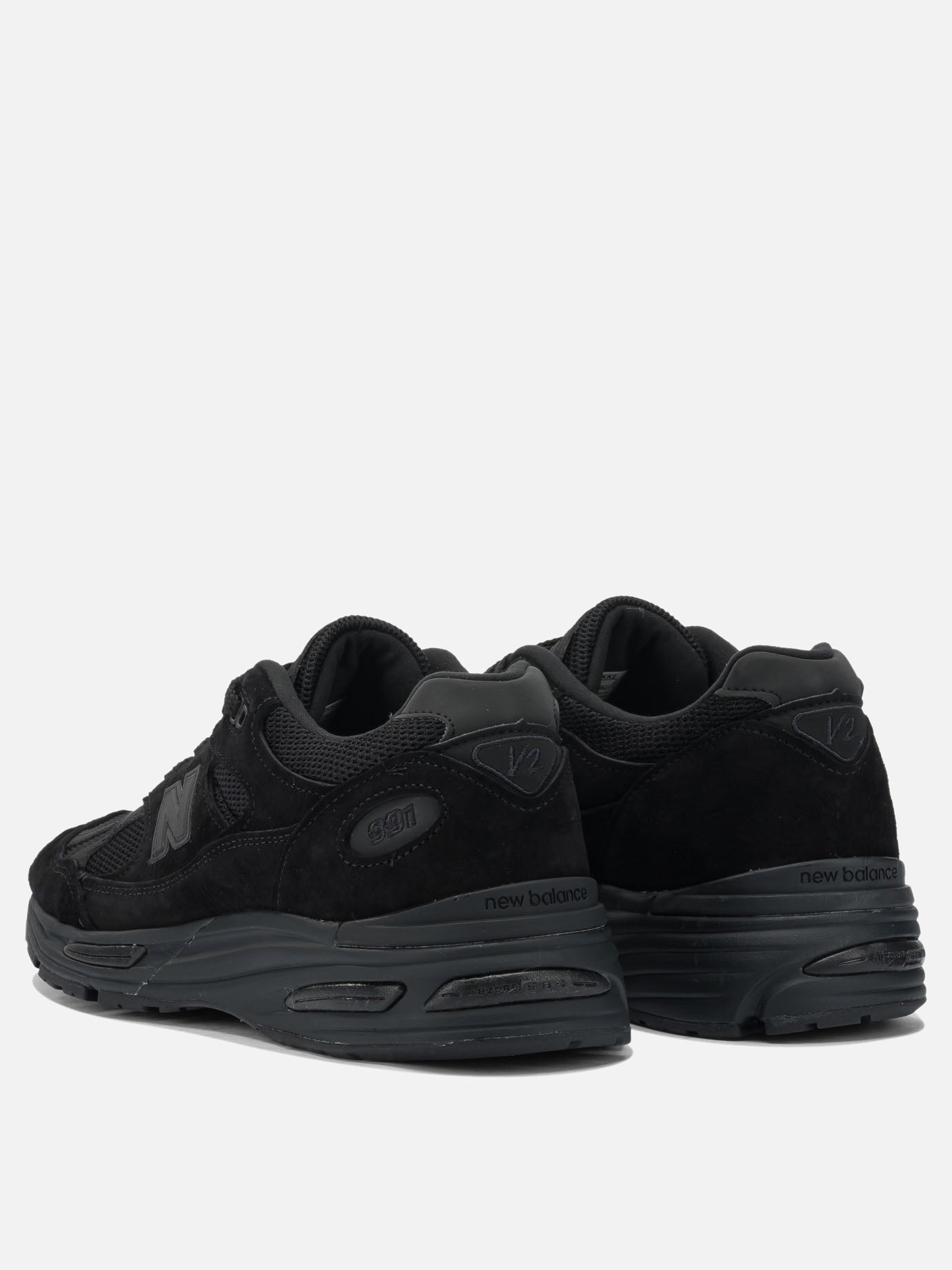 Low top sneakers 50% mesh 50% suede - 100% rubber  Black - New Balance Men | PDP | VIETTI Online Store | thumbnail_4