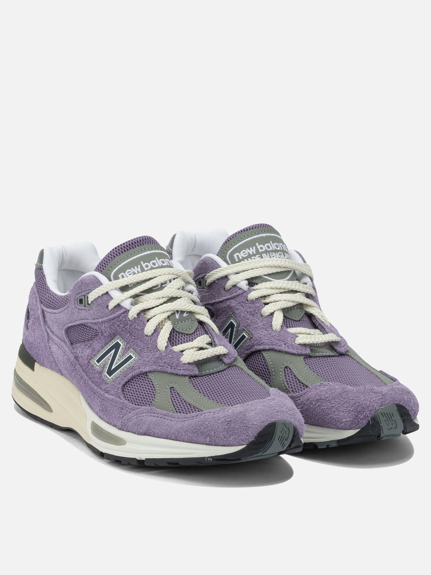 Low top sneakers 50% mesh 50% suede - 100% rubber  Purple - New Balance Men | PDP | VIETTI Online Store | Zoom-Modal_2
