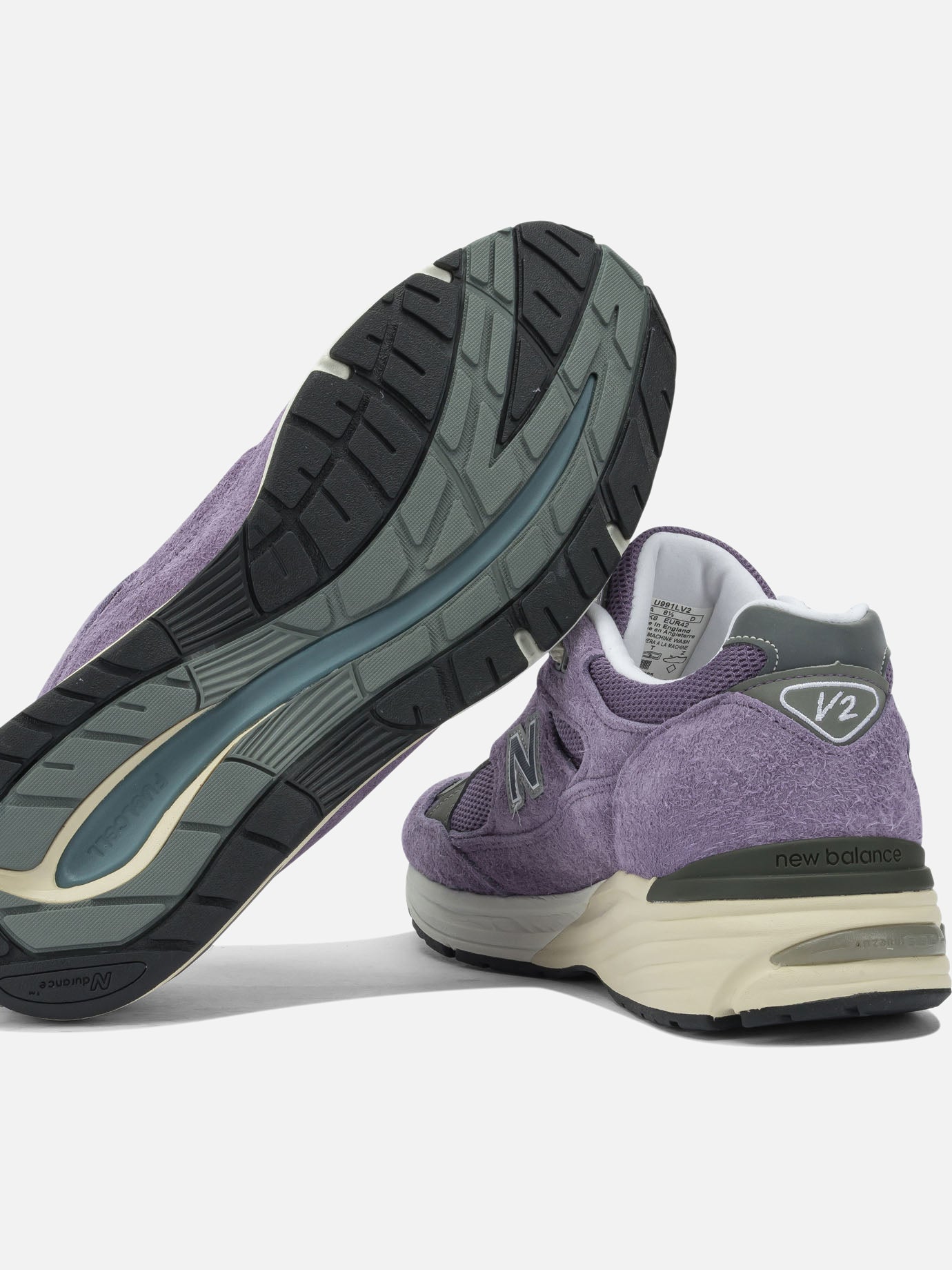 Low top sneakers 50% mesh 50% suede - 100% rubber  Purple - New Balance Men | PDP | VIETTI Online Store | thumbnail_5