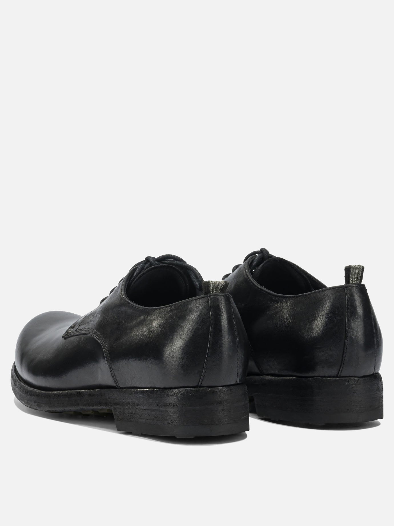Derby 100% leather - 100% rubber  Black - Officine Creative Men | PDP | VIETTI Online Store | thumbnail_4