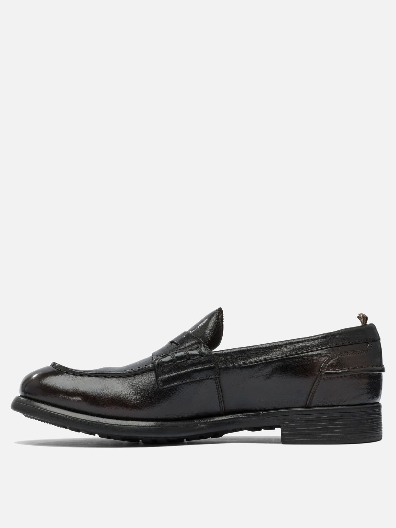 Mocassini 100% leather - 100% rubber  Nero - Officine Creative Uomo | PDP | VIETTI Online Store | Zoom-Modal_4
