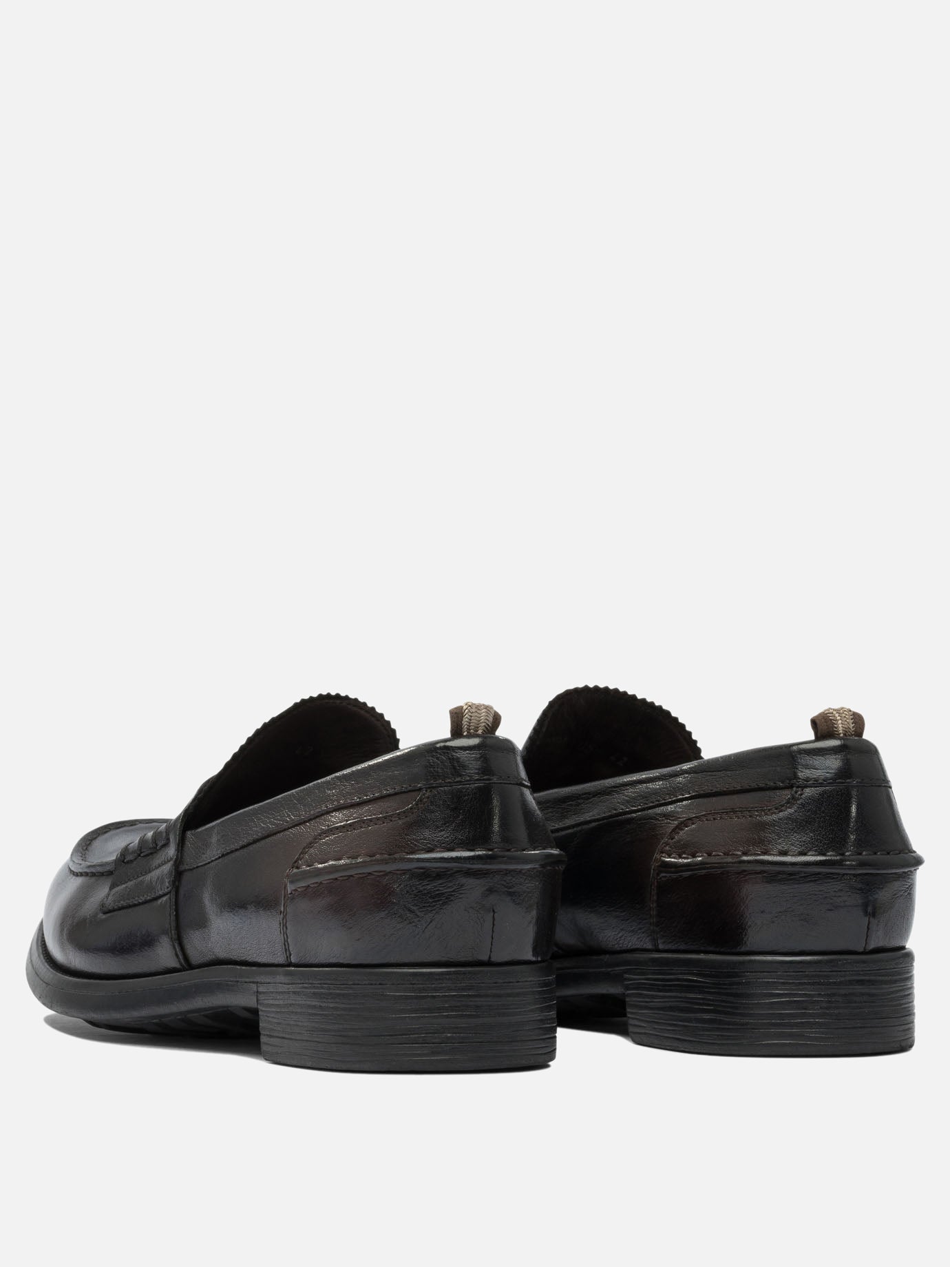 Mocassini 100% leather - 100% rubber  Nero - Officine Creative Uomo | PDP | VIETTI Online Store | thumbnail_3