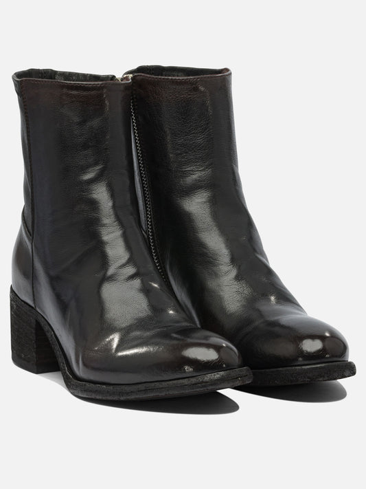 Stivaletti con zip 100% leather - 100% leather  Nero - Officine Creative Donna | PLP | VIETTI Online Store | 2
