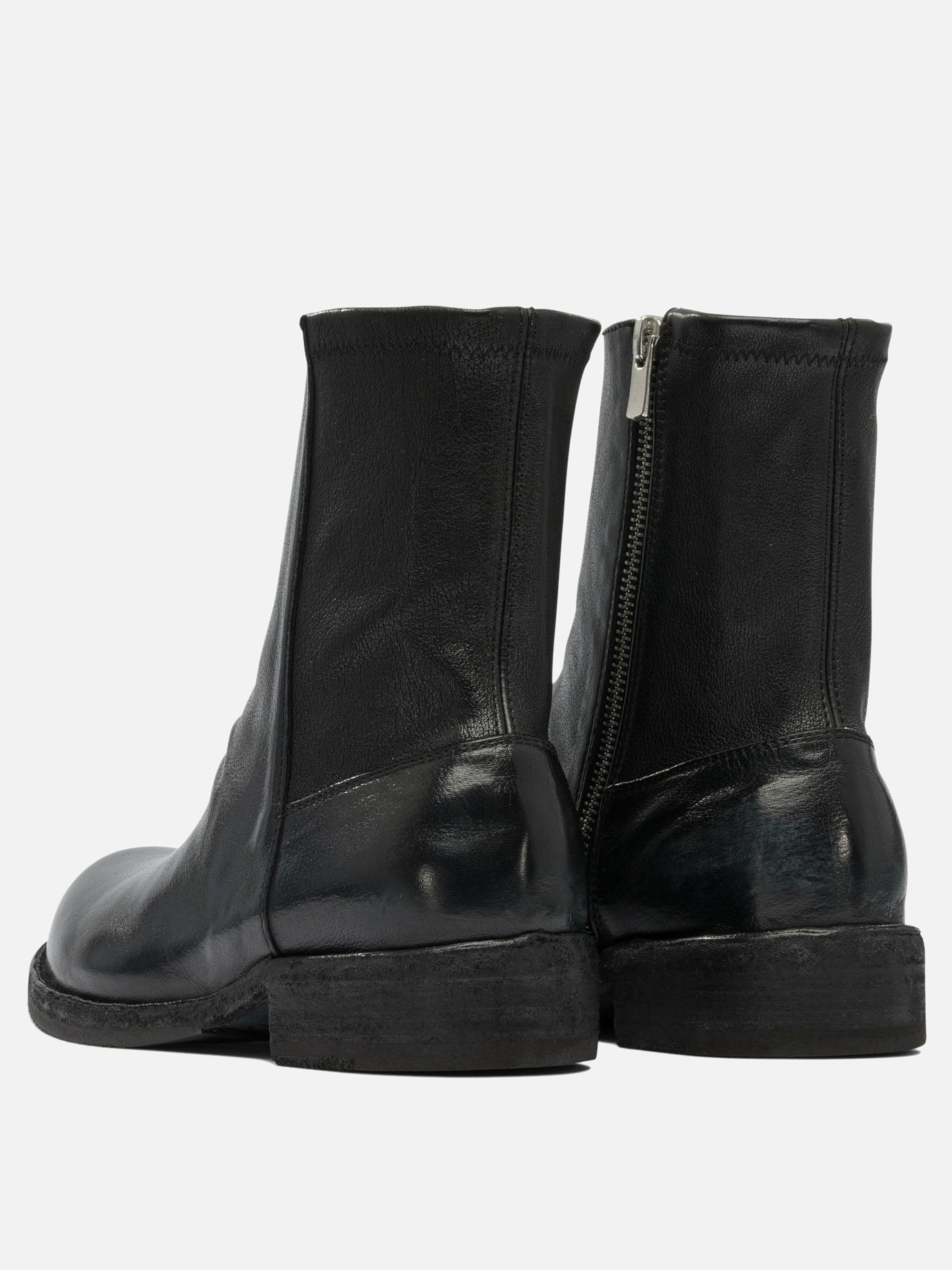 Zipped boots 100% leather - 100% rubber  Black - Officine Creative Women | PDP | VIETTI Online Store | Zoom-Modal_5

