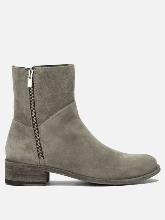 Zipped boots 100% suede - 50% leather 50% rubber  Beige - Officine Creative Women | PLP | VIETTI Online Store 
