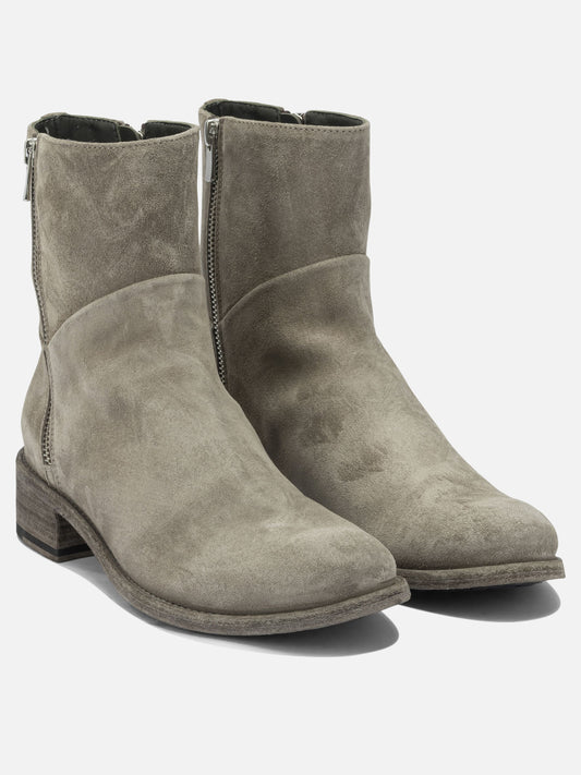 Zipped boots 100% suede - 50% leather 50% rubber  Beige - Officine Creative Women | PLP | VIETTI Online Store | 2
