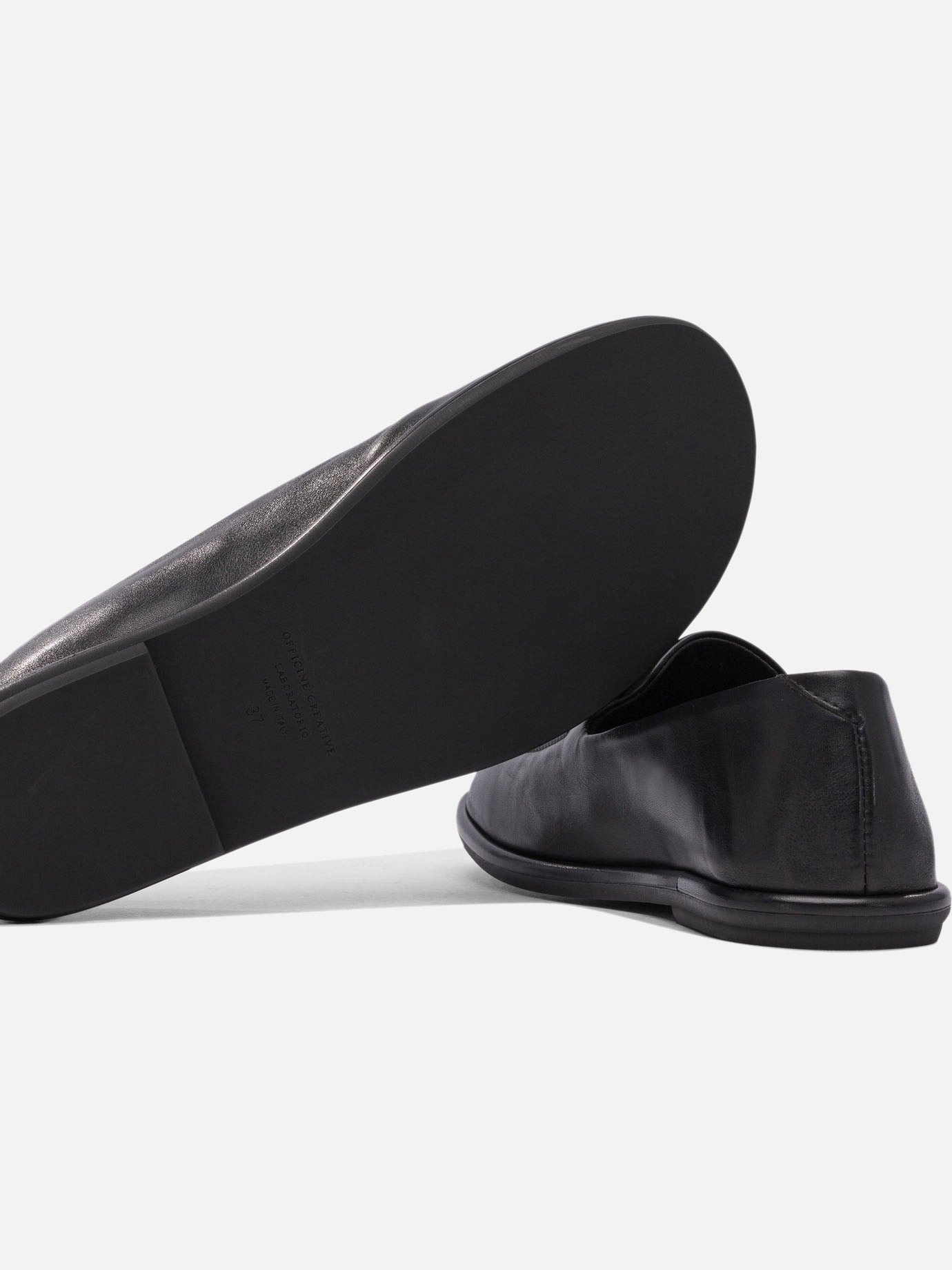 Mocassini 100% leather - 100% rubber  Nero - Officine Creative Donna | PDP | VIETTI Online Store | thumbnail_5