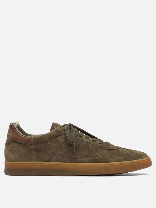 Sneaker basse 100% suede - 100% rubber  Verde - Officine Creative Uomo | PLP | VIETTI Online Store 
