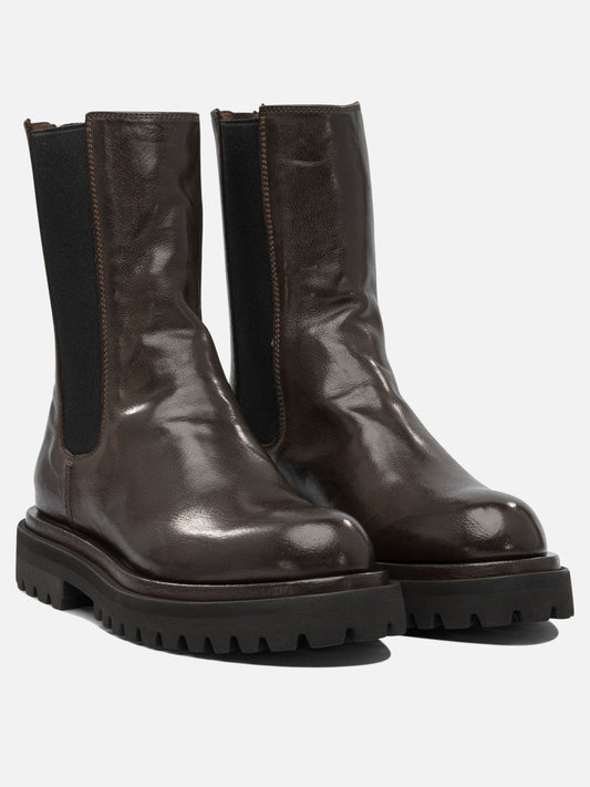 Stivaletti con zip 100% leather - 100% rubber  Marrone - Officine Creative Donna | PLP | VIETTI Online Store | 2
