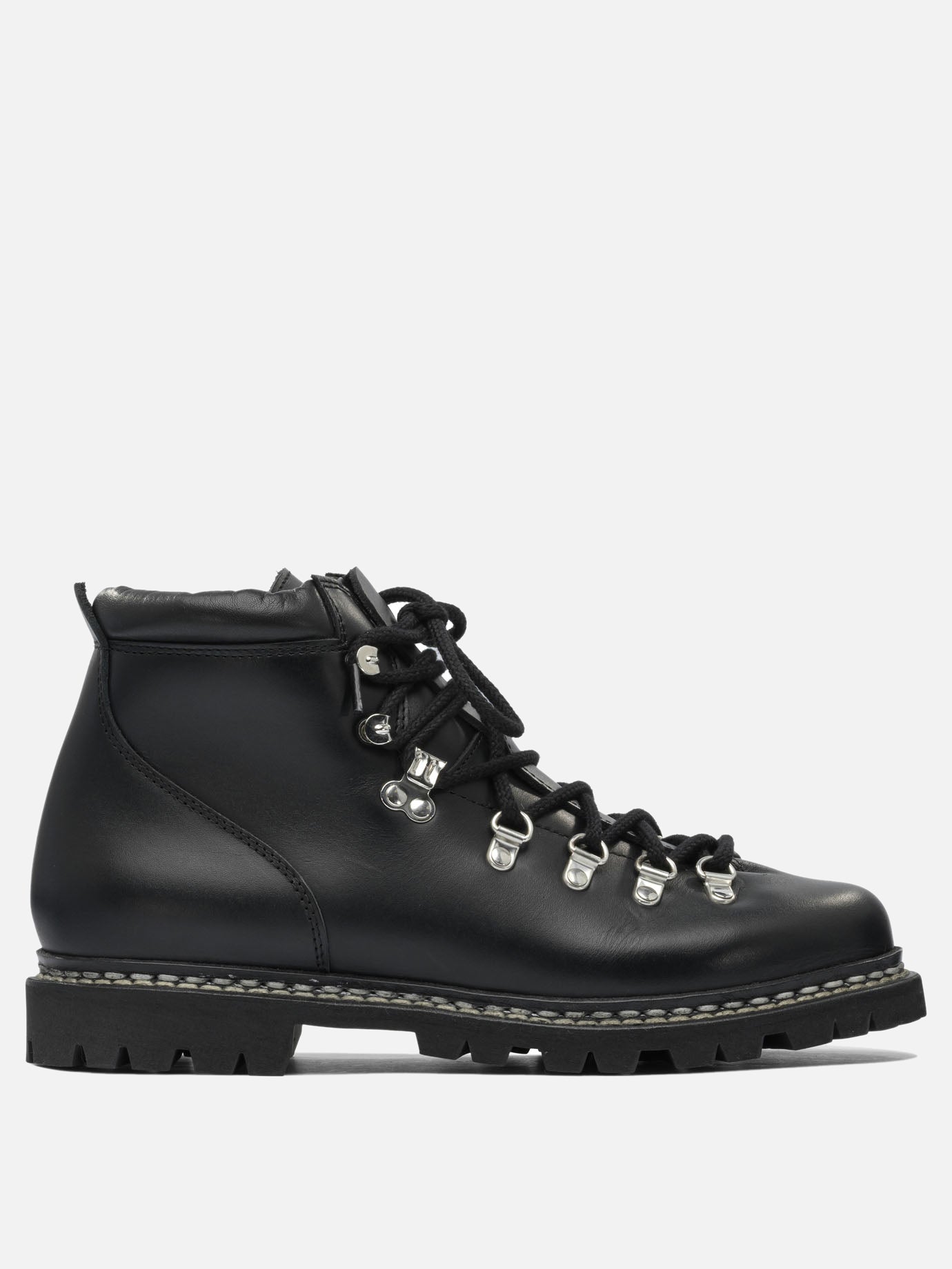 Lace-up boots 100% leather - 100% rubber  Black - Paraboot Men | PDP | VIETTI Online Store | Zoom-Modal
