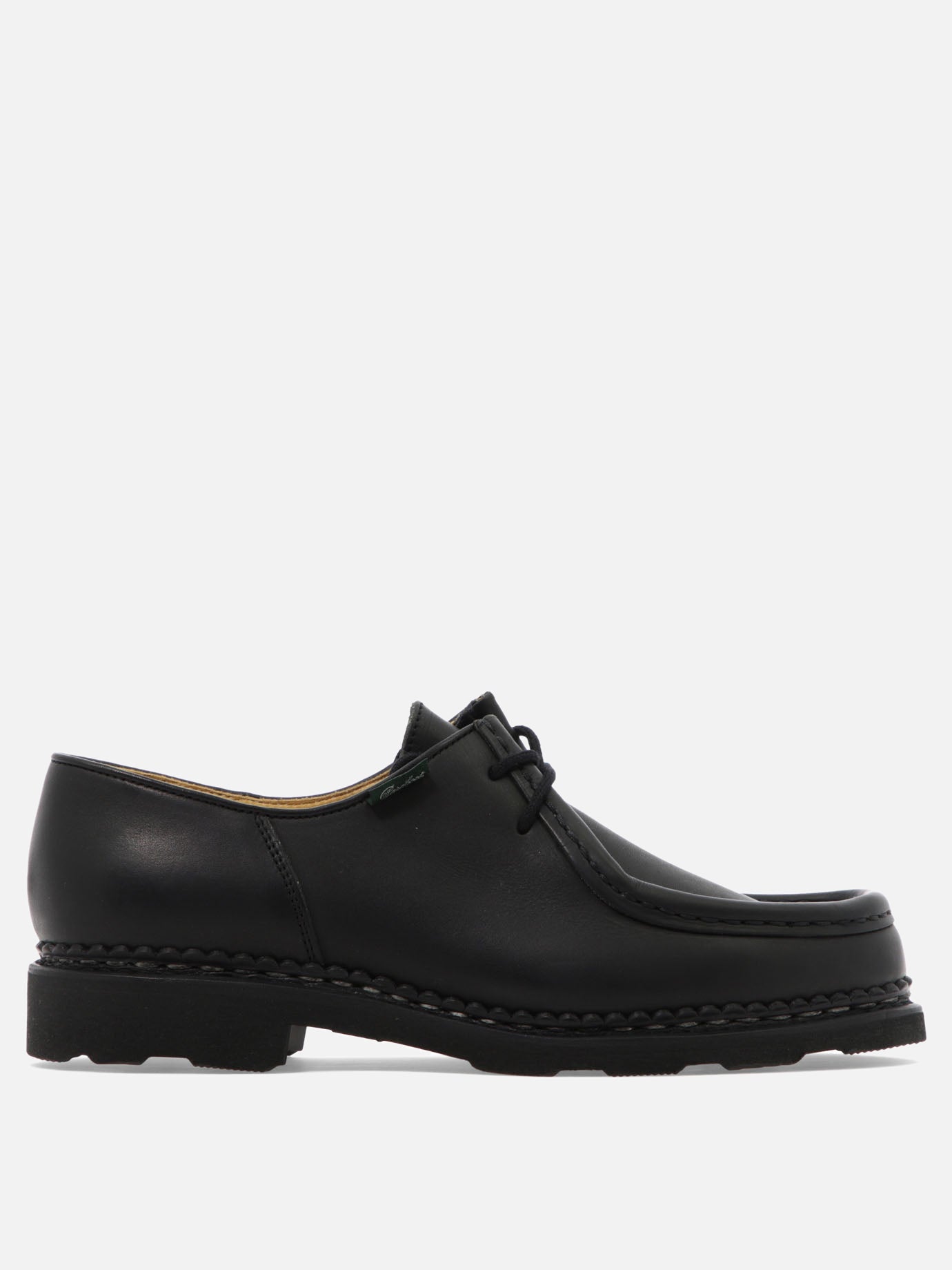 Mocassini stringati 100% leather - 100% rubber  Nero - Paraboot Uomo | PDP | VIETTI Online Store | Zoom-Modal
