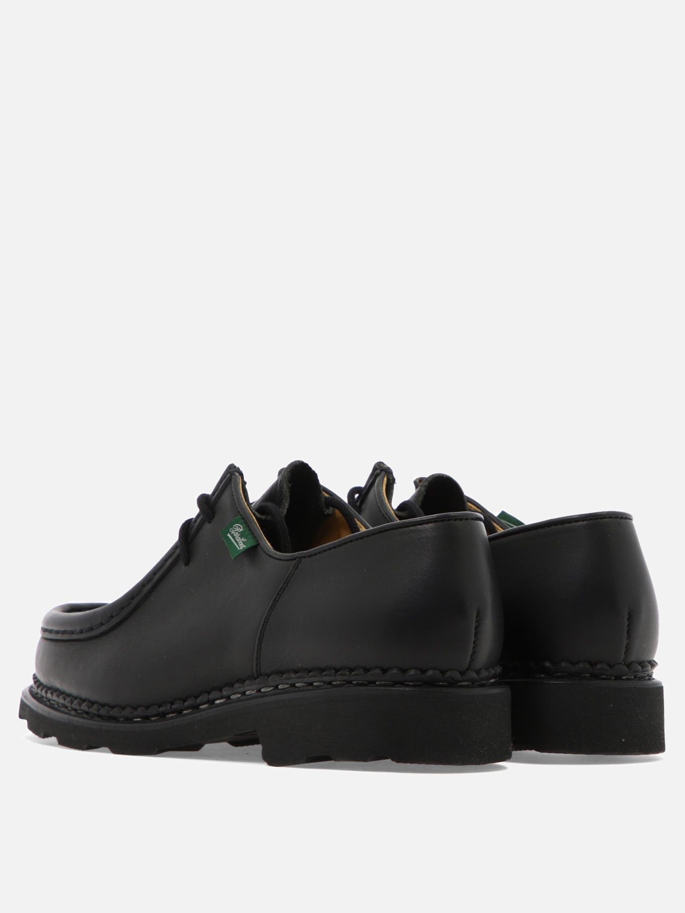 Mocassini stringati 100% leather - 100% rubber  Nero - Paraboot Uomo | PDP | VIETTI Online Store | thumbnail_4