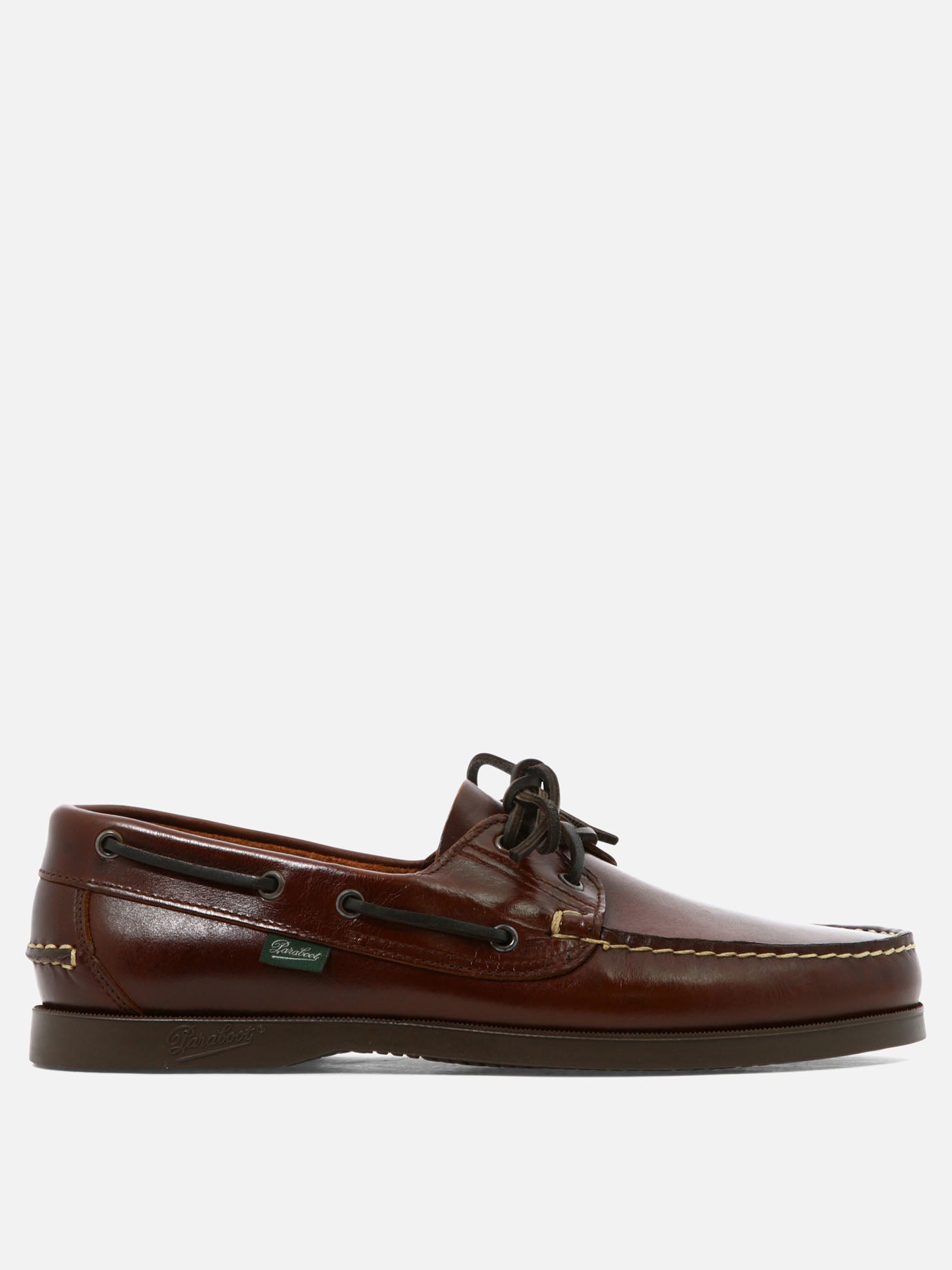 Mocassini stringati 100% leather - 100% rubber  Marrone - Paraboot Uomo | PDP | VIETTI Online Store | thumbnail