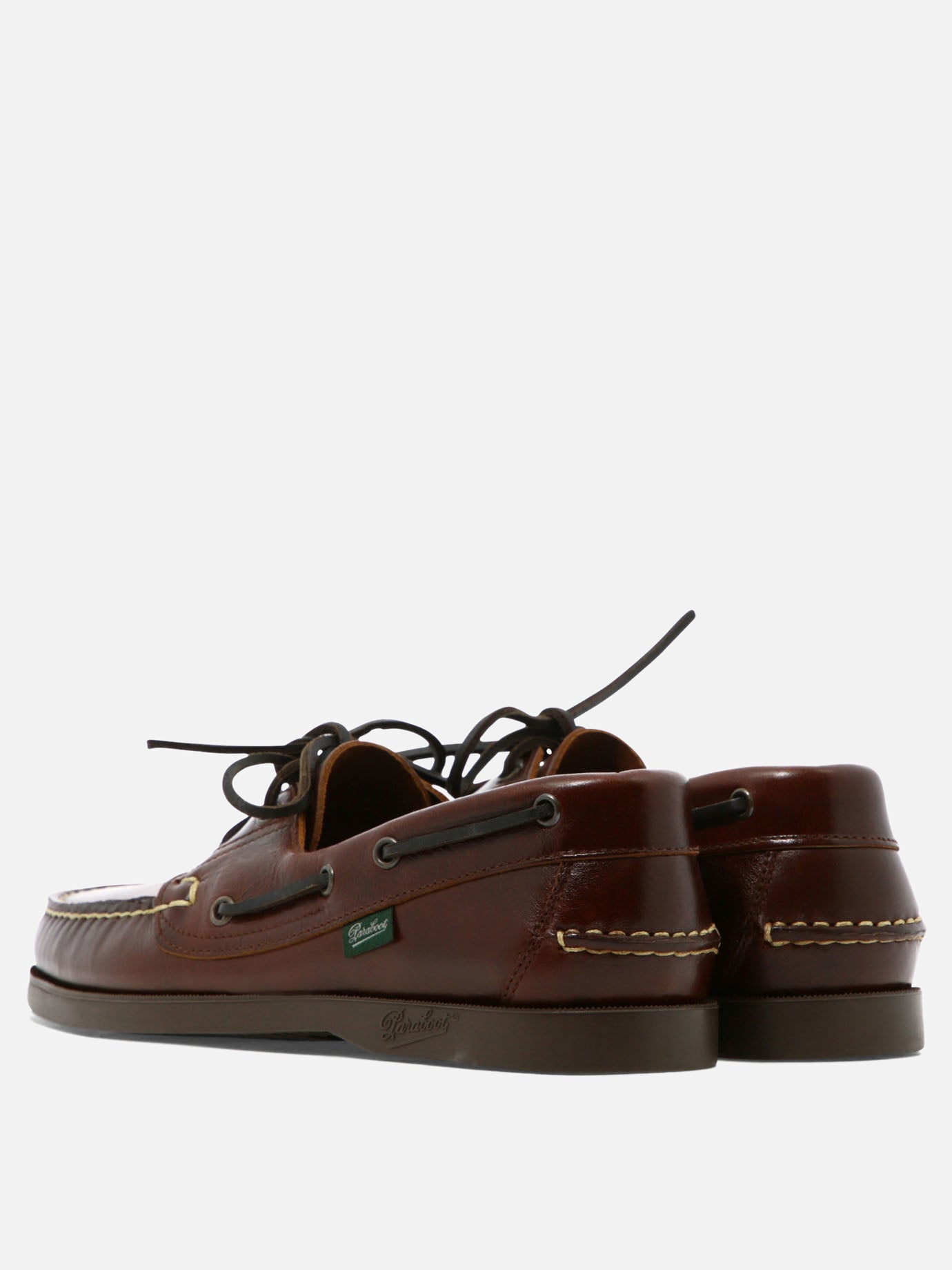 Mocassini stringati 100% leather - 100% rubber  Marrone - Paraboot Uomo | PDP | VIETTI Online Store | thumbnail_4