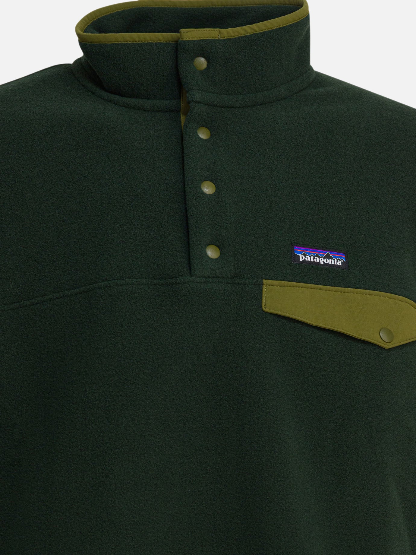 Giacche in pile Logo  Verde - Patagonia Uomo | PDP | VIETTI Online Store | thumbnail_3