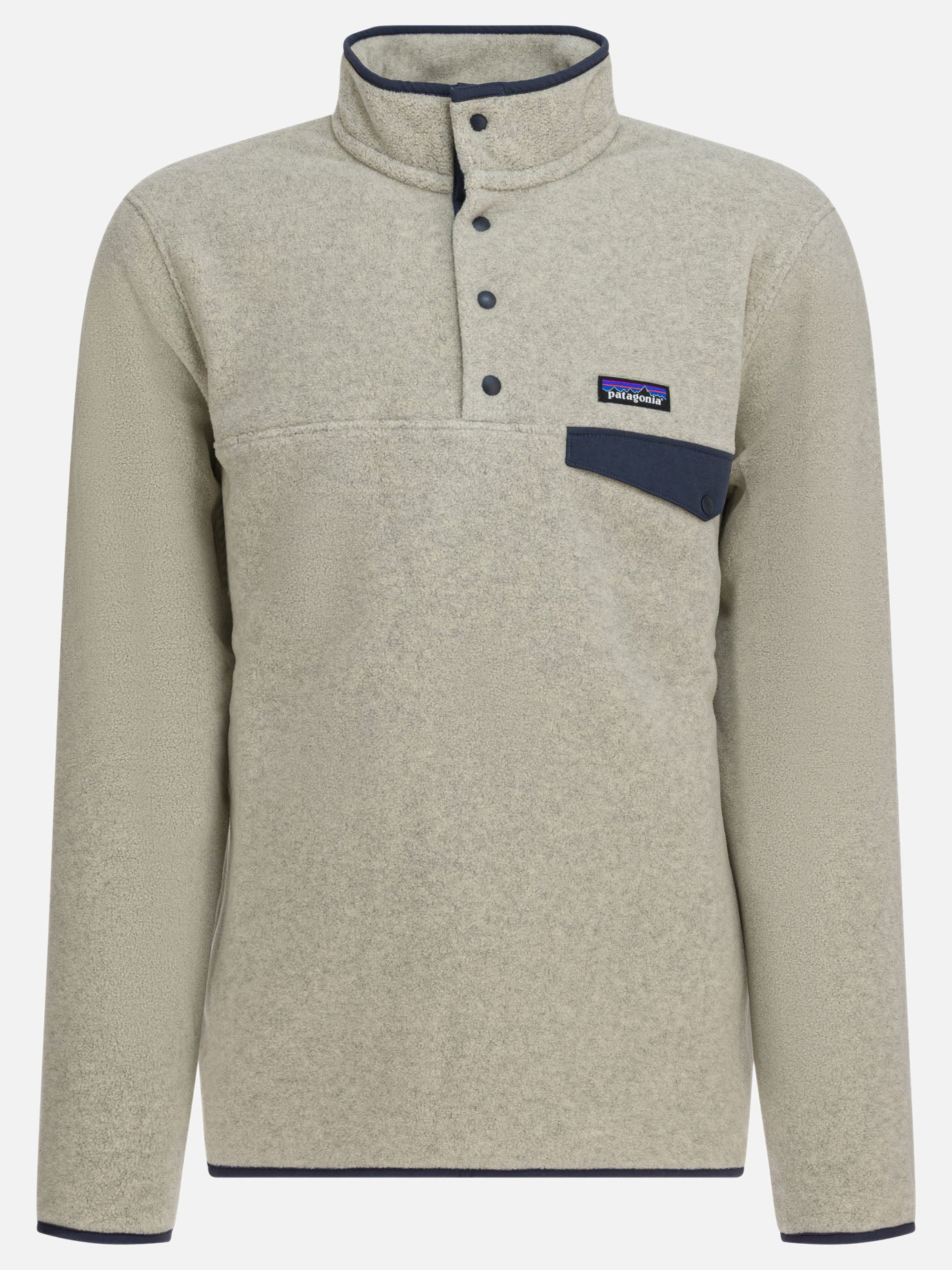 Giacche in pile Logo  Grigio - Patagonia Uomo | PDP | VIETTI Online Store | thumbnail