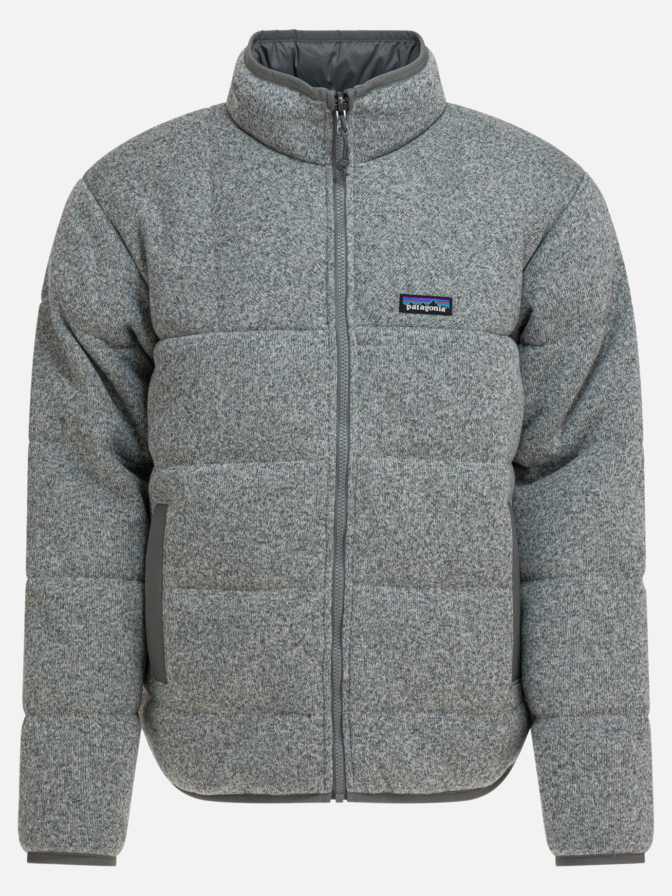 Piumini corti Logo  Grigio - Patagonia Uomo | PDP | VIETTI Online Store | Zoom-Modal
