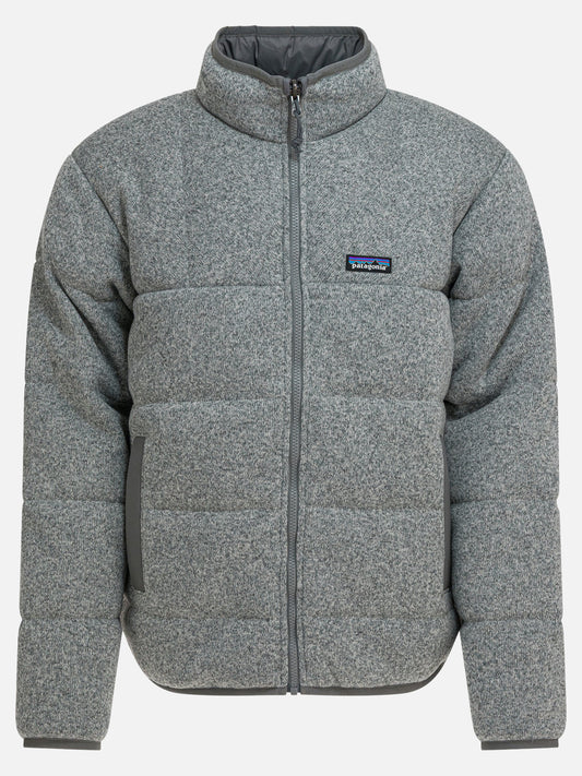 Piumini corti Logo  Grigio - Patagonia Uomo | PDP | VIETTI Online Store 
