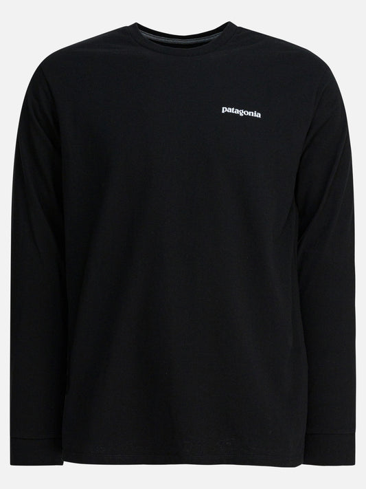 Crewneck t-shirts Logo  Black - Patagonia Men | PLP | VIETTI Online Store 
