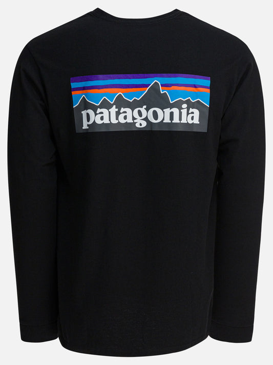 Crewneck t-shirts Logo  Black - Patagonia Men | PLP | VIETTI Online Store | 2
