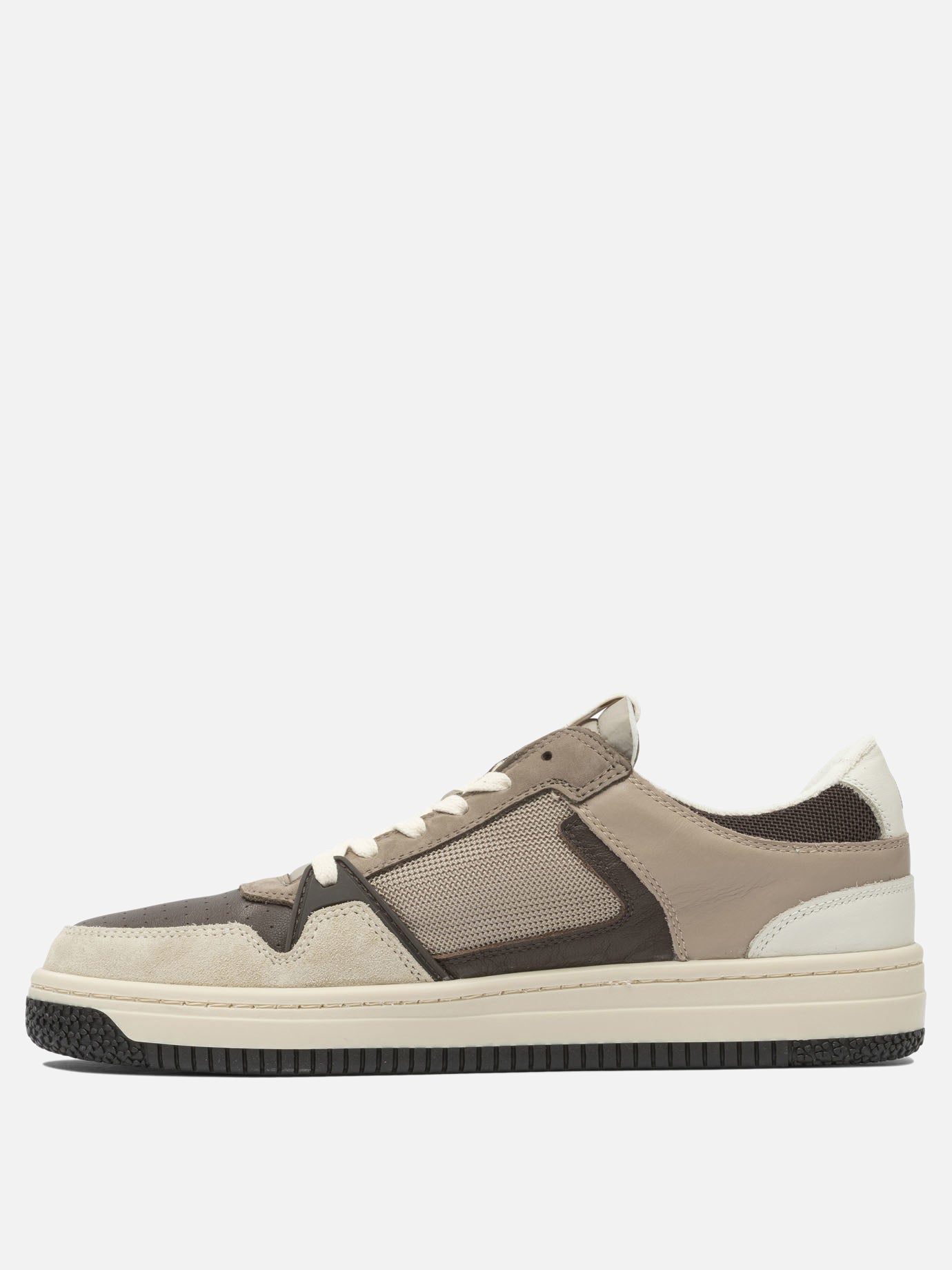 Low top sneakers 80% leather 20% polyamide - 100% leather  Brown - Philippe Model Paris Men | PDP | VIETTI Online Store | thumbnail_3
