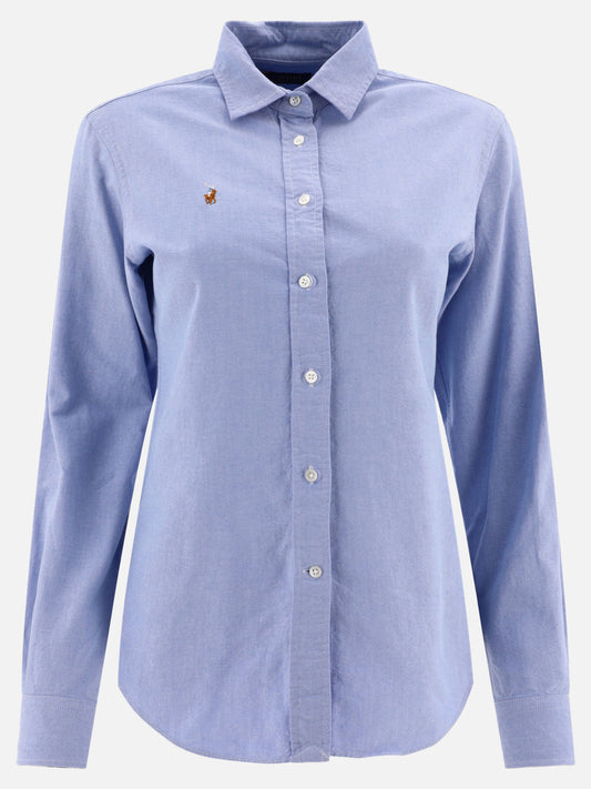 Polo Ralph Lauren Oxford slim-fit shirt 17319145_02 Blue 1