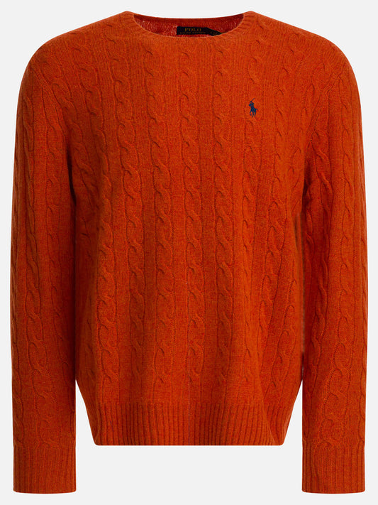 Crewneck sweaters Logo  Orange - Polo Ralph Lauren Men | PDP | VIETTI Online Store 
